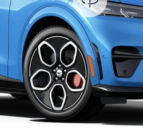 Ford Mustang Mach-E Removing plastic from GT wheels Screenshot 2023-02-14 at 11.35.02 PM
