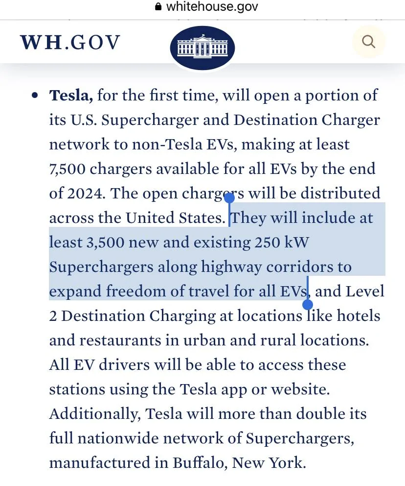 Ford Mustang Mach-E Tesla to open ~20% of U.S. Superchargers to all EVs by end of 2024 D12ECC50-19AF-4A24-B185-F21C70D7ED8B