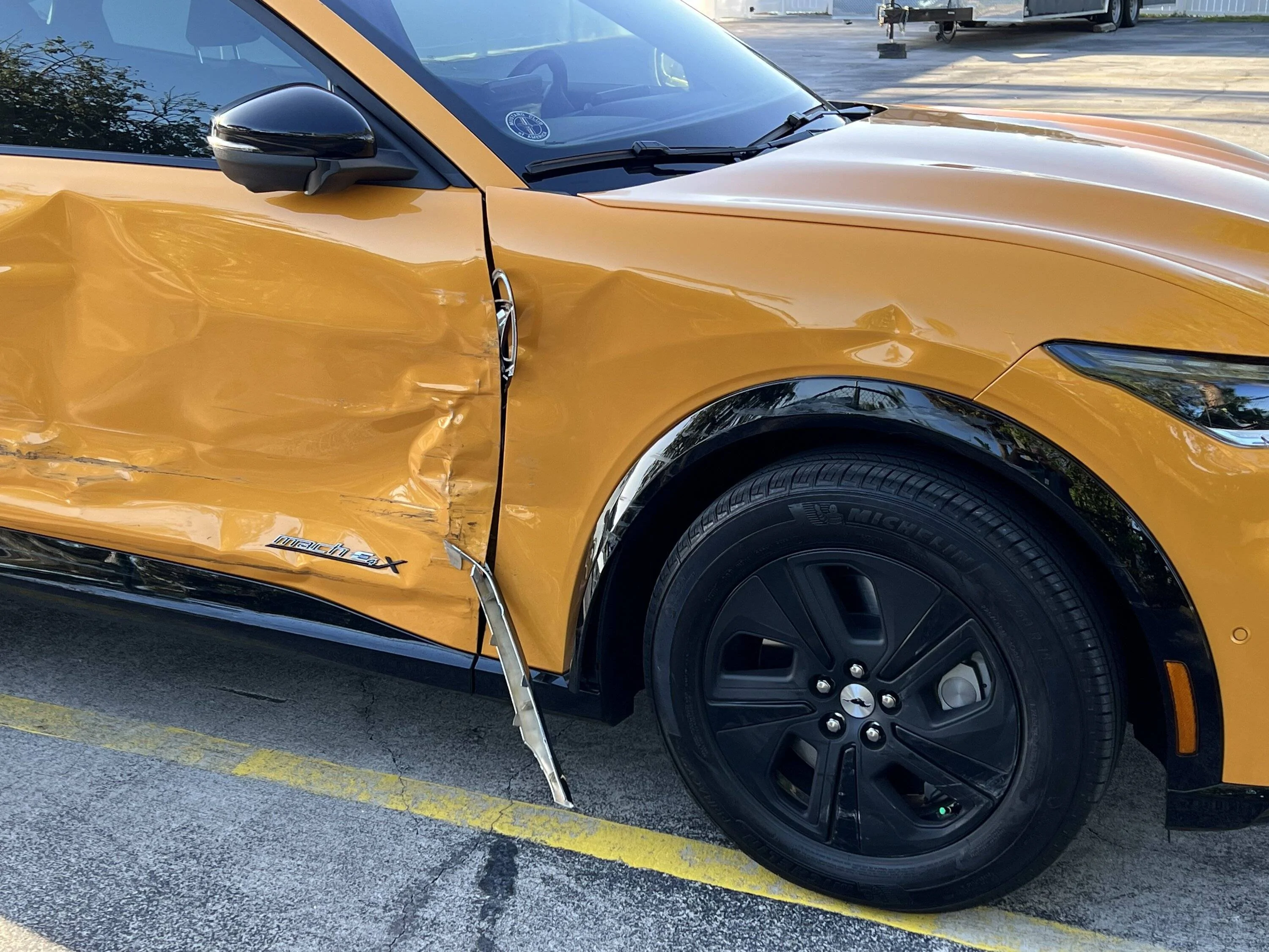 Ford Mustang Mach-E Mach-E advice after accident IMG_0429