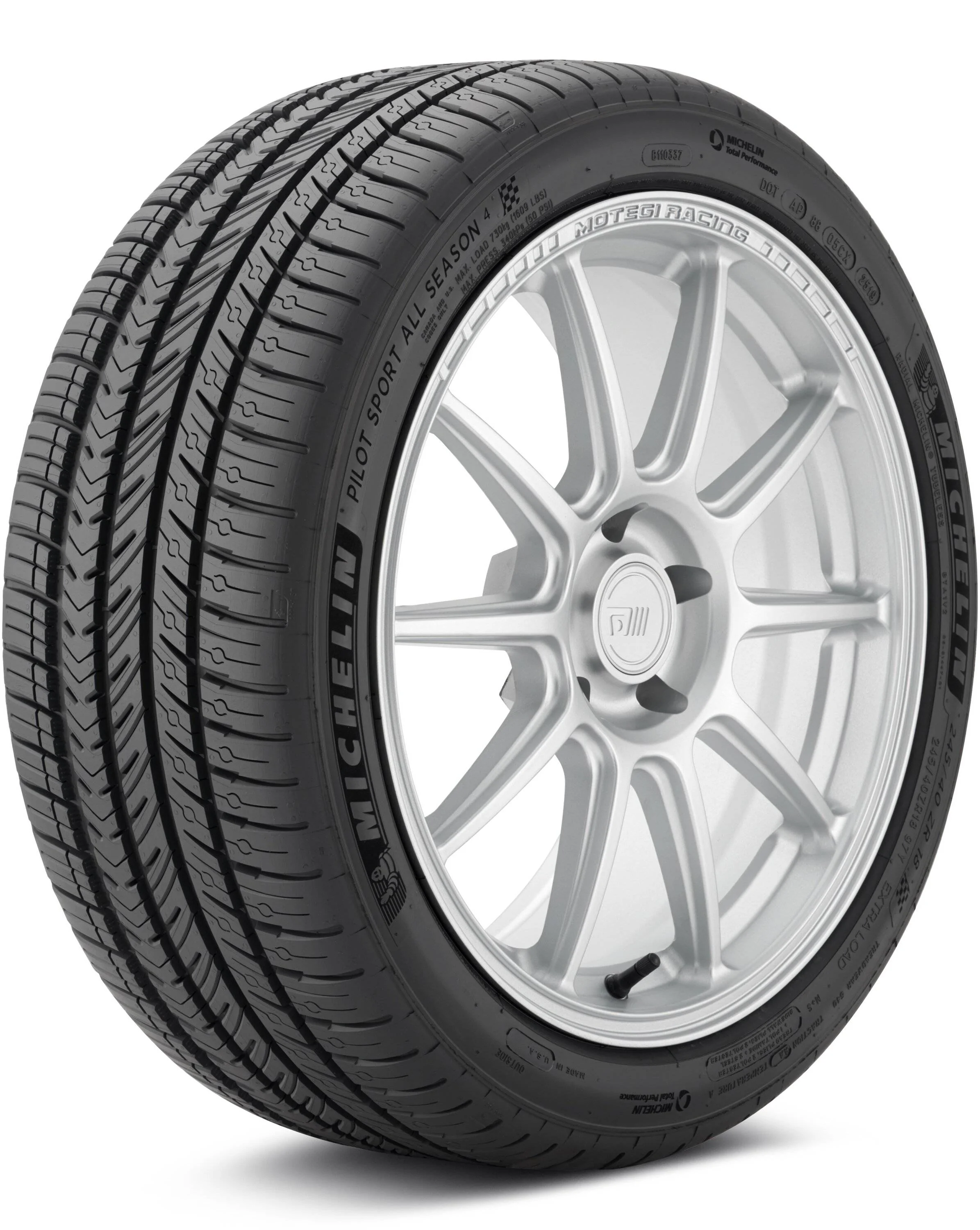Ford Mustang Mach-E What a Difference New Tires Make -- Michelin Pilot Sport All Season 4 tires sport1