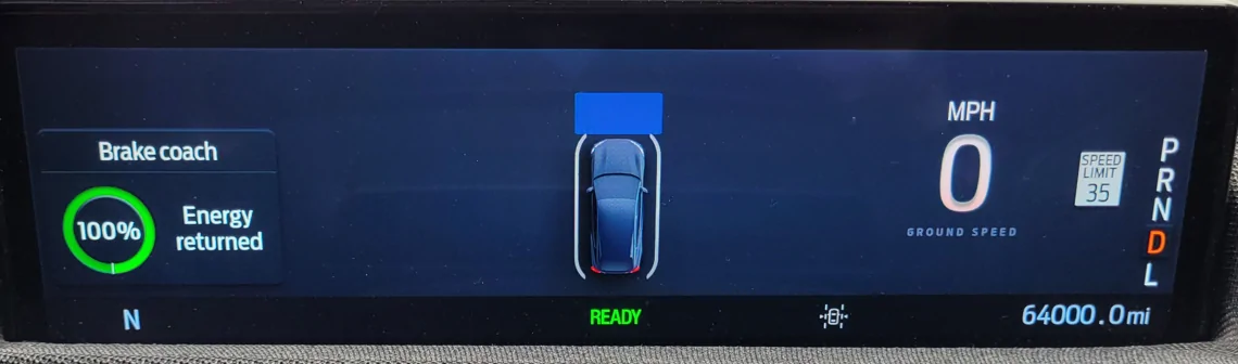 Ford Mustang Mach-E Lane centering does not adapt to my driving habits 1676583454181