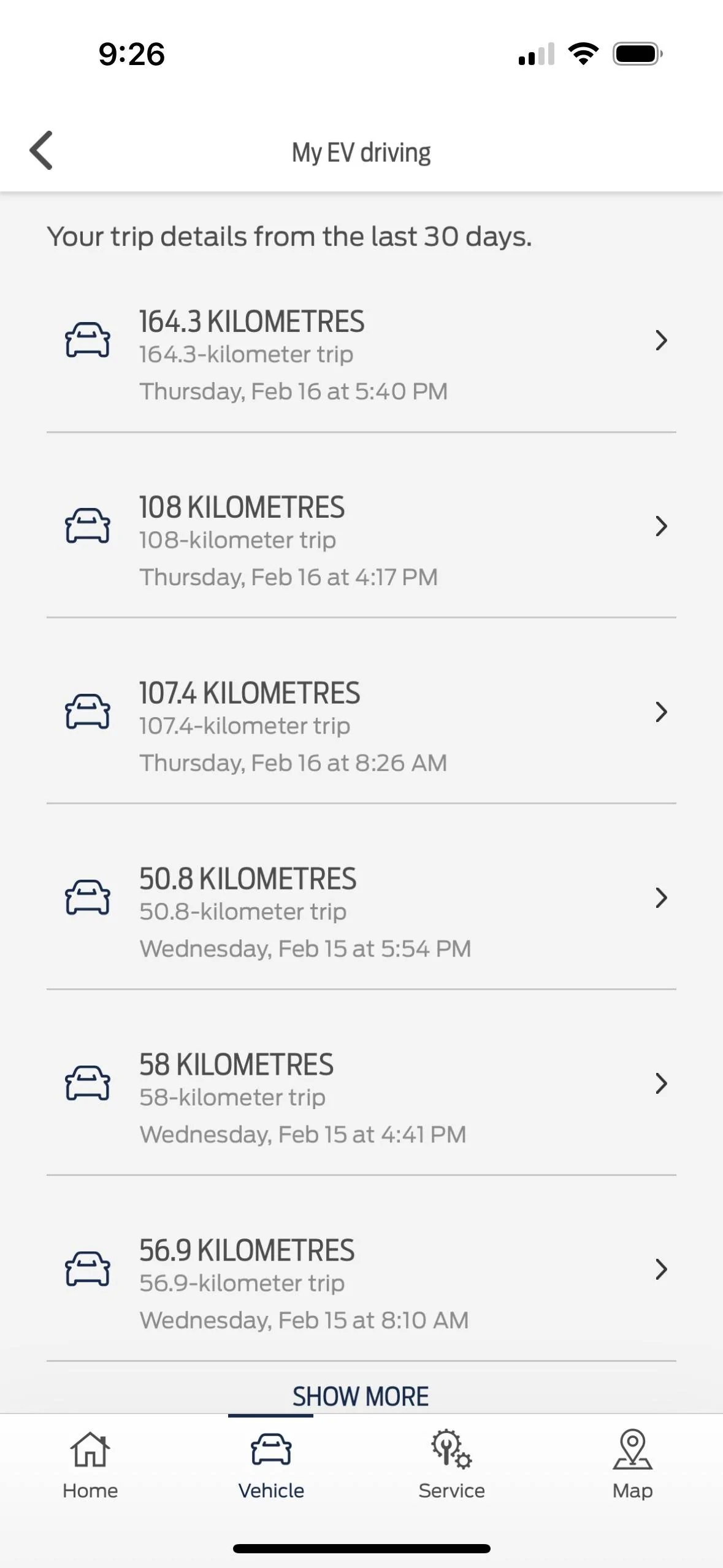 Ford Mustang Mach-E Distance wrong in My EV Drving 4AA29F16-9D1F-4972-9C27-39BE97BC37E5