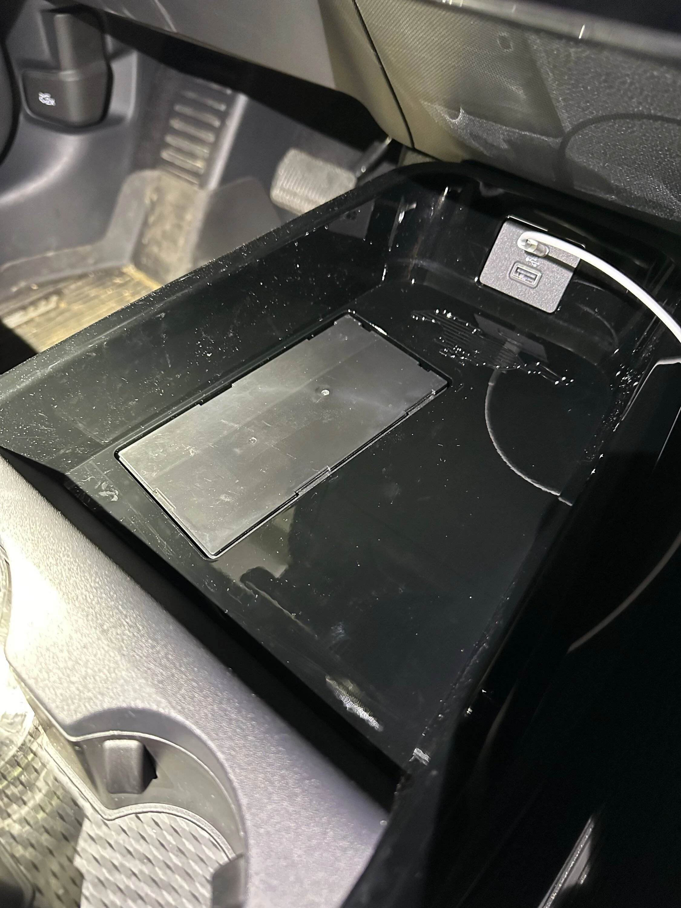 Ford Mustang Mach-E Wireless Charger Rattle IMG_1350