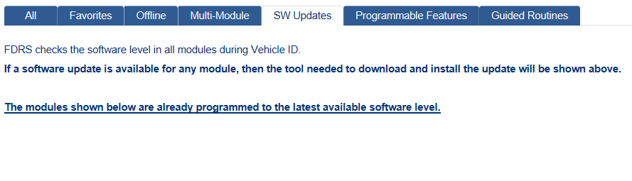 Ford Mustang Mach-E No Sync Update Shown in FDRS 1676750789785
