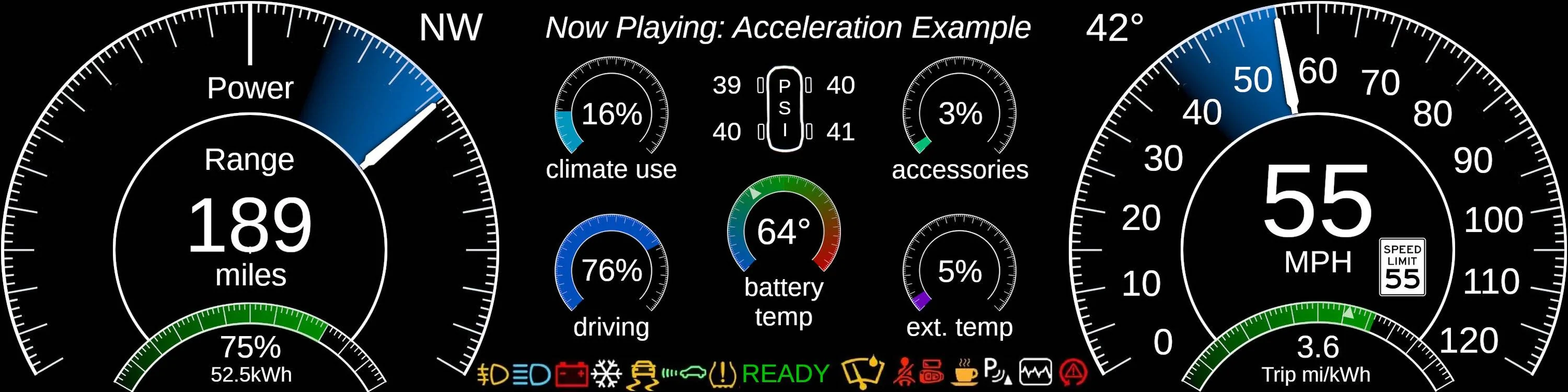 Ford Mustang Mach-E Hey Ford! Can we get mi/kWh on the instrument cluster? mach up 5 acc