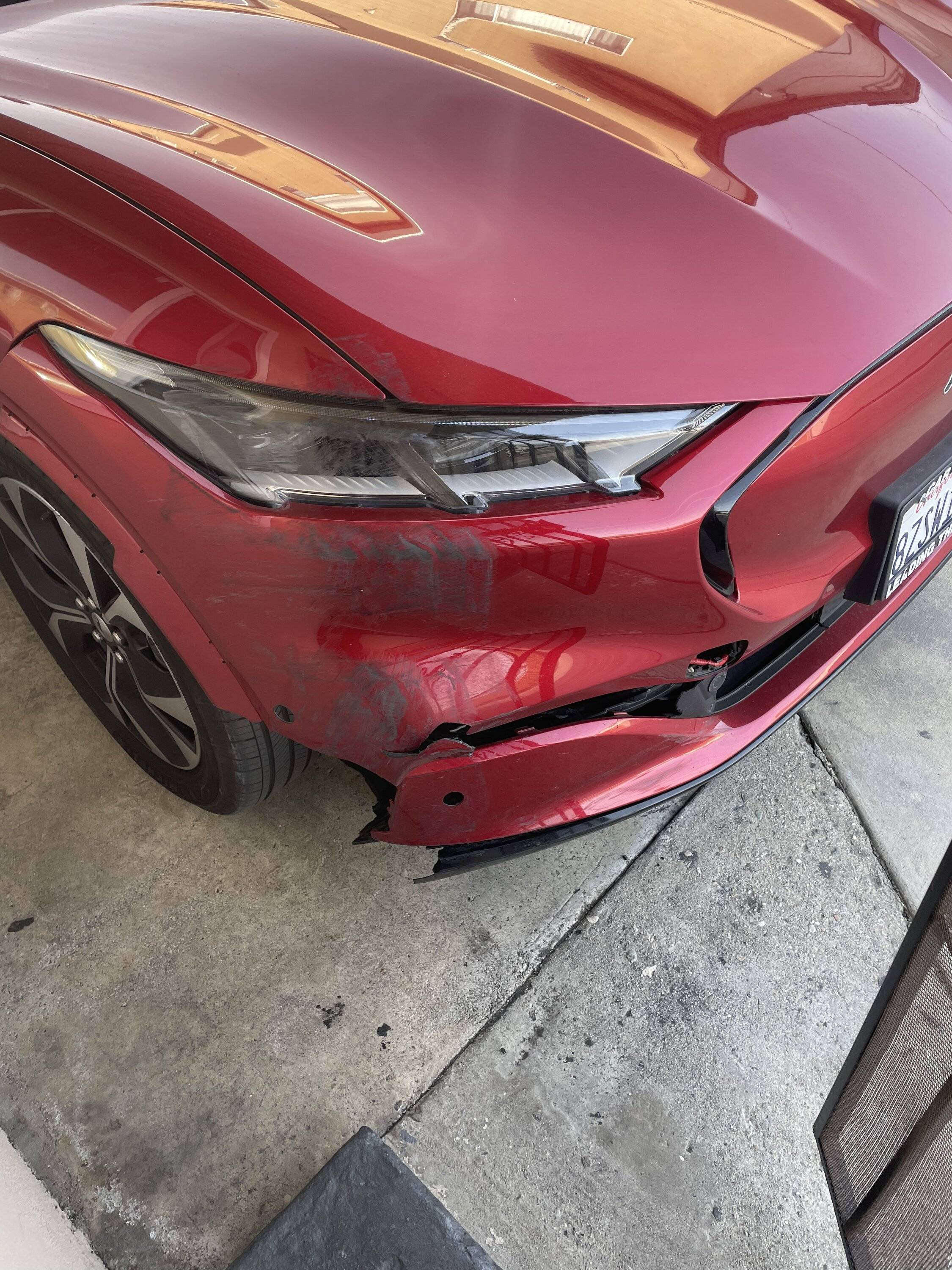 Ford Mustang Mach-E One Month Later….. will it be totaled? E9FD2BA8-74CC-4577-AD73-1EADA4BBAB2F