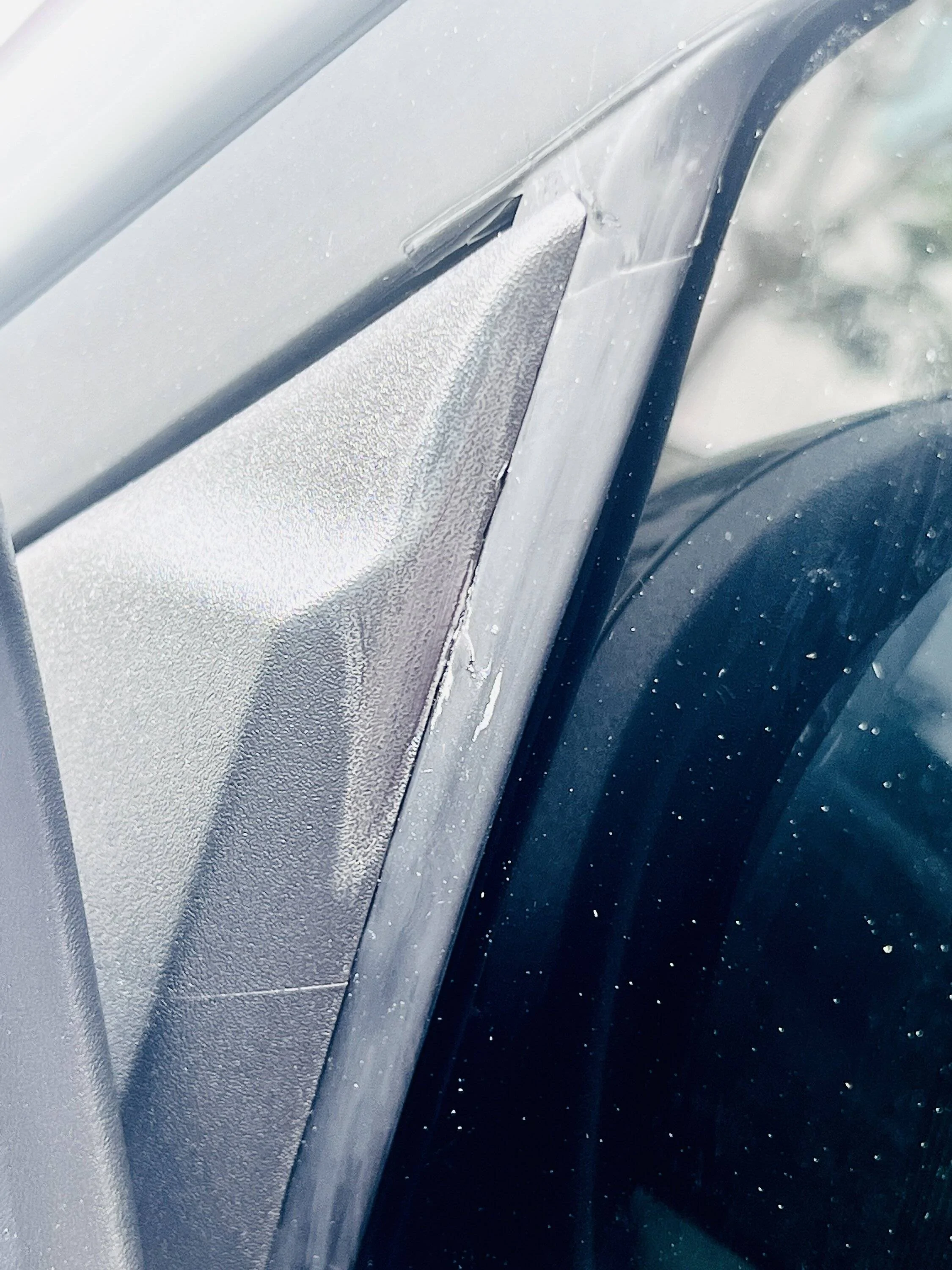Ford Mustang Mach-E Side Mirror Flag/Trim - Acetone Damage, is it fixable? 2AE8EF3A-7BDD-41E1-850D-9965E6419F1D