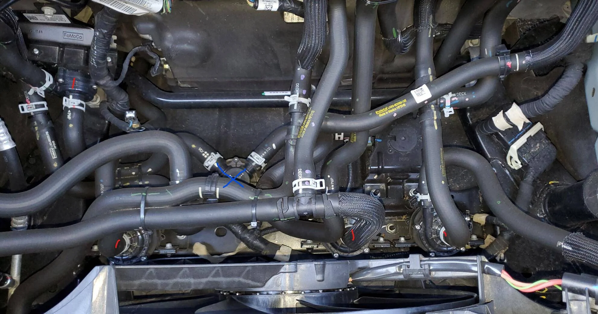 Ford Mustang Mach-E Frunk out - Ref pics - Room for a 5th pump? 1676936973455