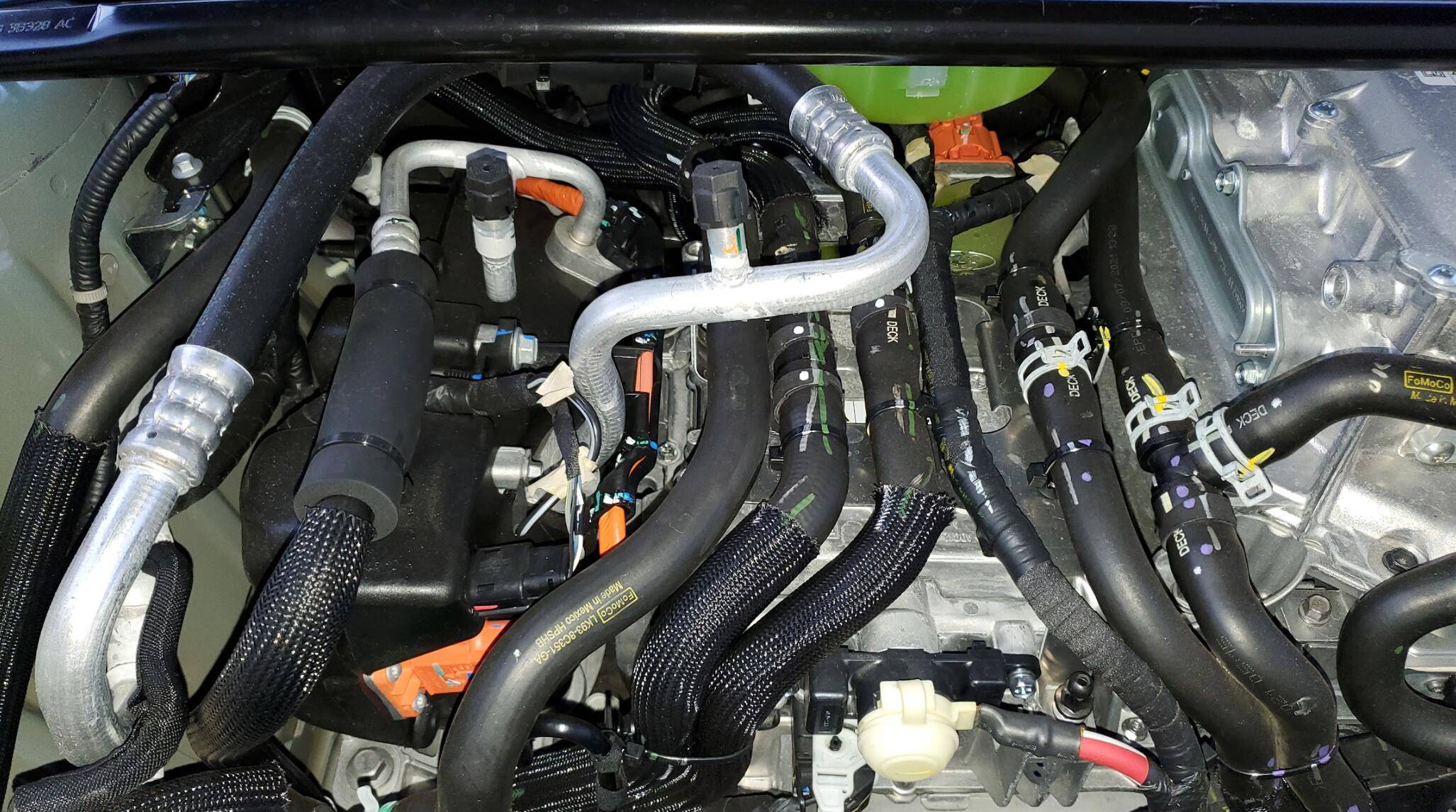 Ford Mustang Mach-E Frunk out - Ref pics - Room for a 5th pump? 1676937035902
