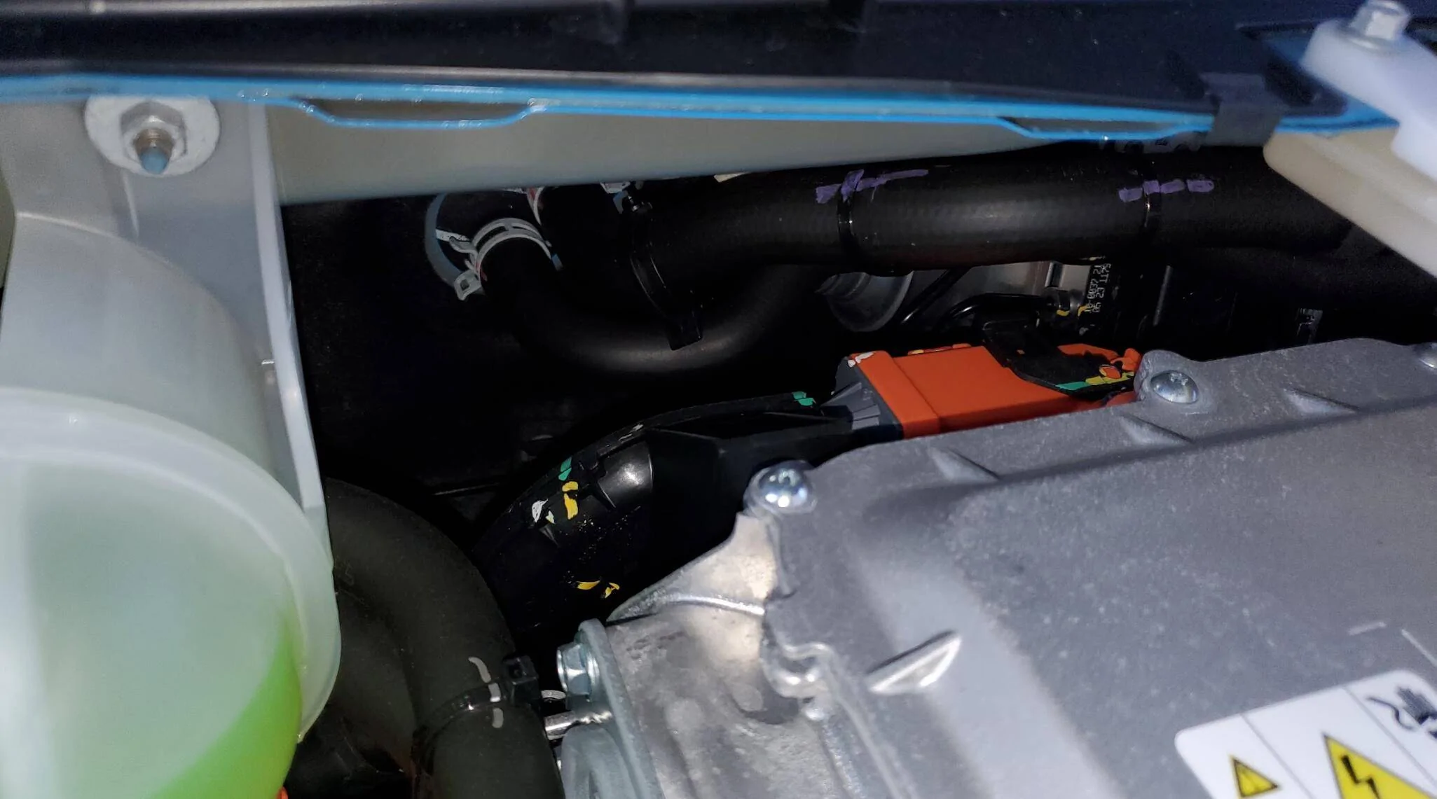 Ford Mustang Mach-E Frunk out - Ref pics - Room for a 5th pump? 1676937085206