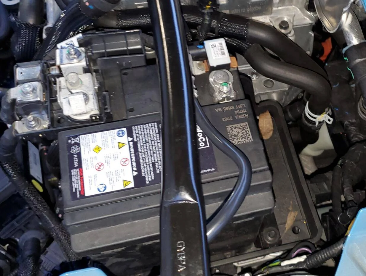 Ford Mustang Mach-E Frunk out - Ref pics - Room for a 5th pump? 1676937626334