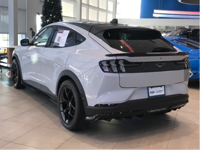 Ford Mustang Mach-E Identify Rear Spoiler 1676955308037