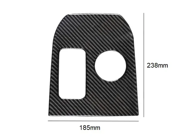 Ford Mustang Mach-E Carbon fiber center console MME panel 1-1