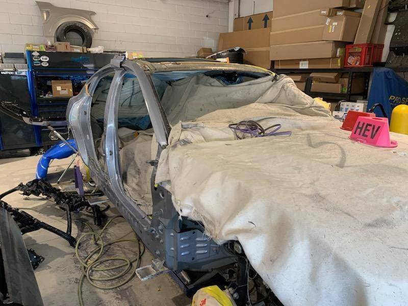 Ford Mustang Mach-E These hurt to look at… even more disassembled Mach-E c1a16d63-a552-40ed-89d0-8c114f61bbeb