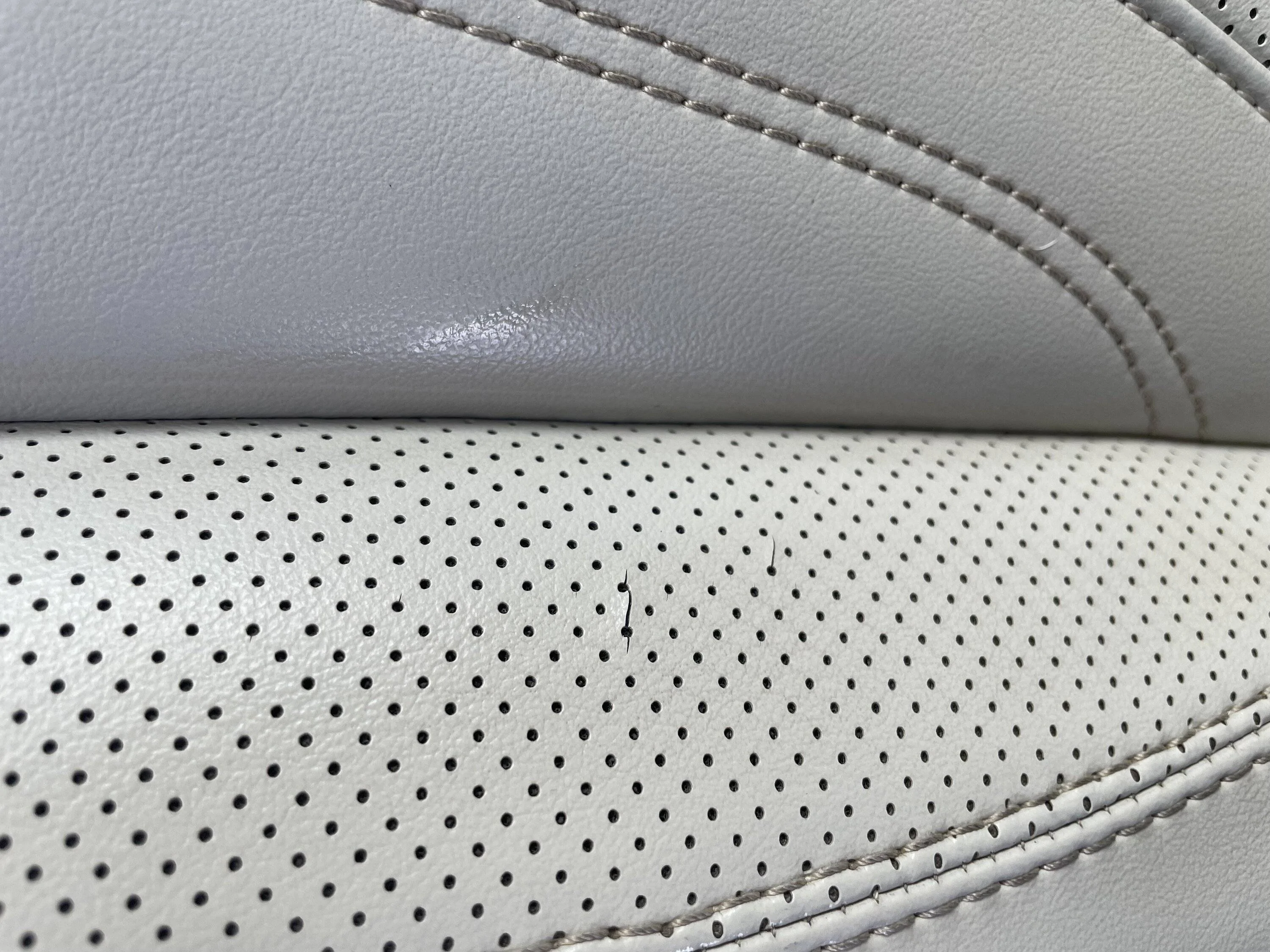 Ford Mustang Mach-E Seat Material Cracking IMG_9791
