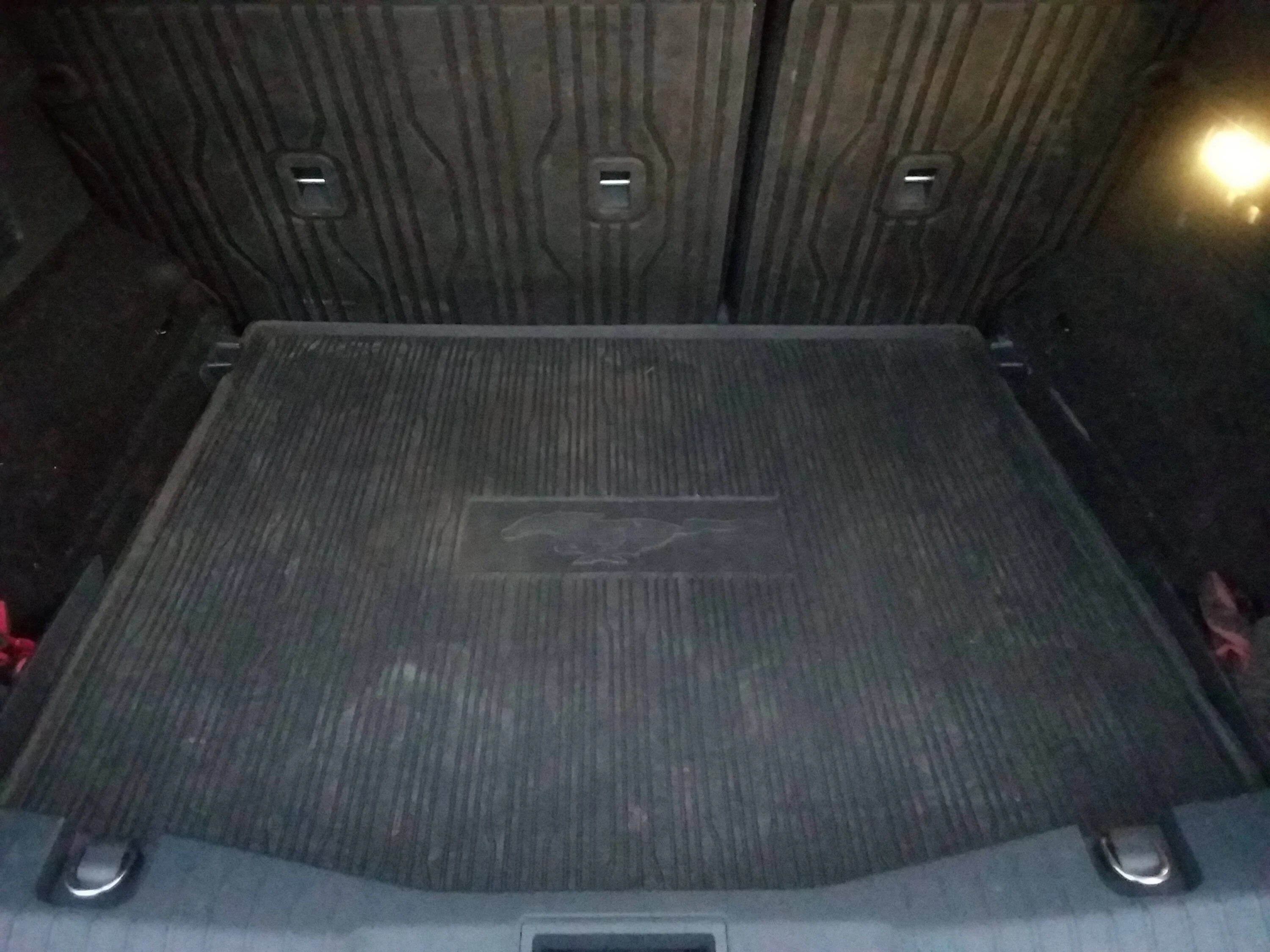 Ford Mustang Mach-E SOLVED - How to Add the Two Front Cargo Ring Anchor Points in the Trunk. 20230304_180754