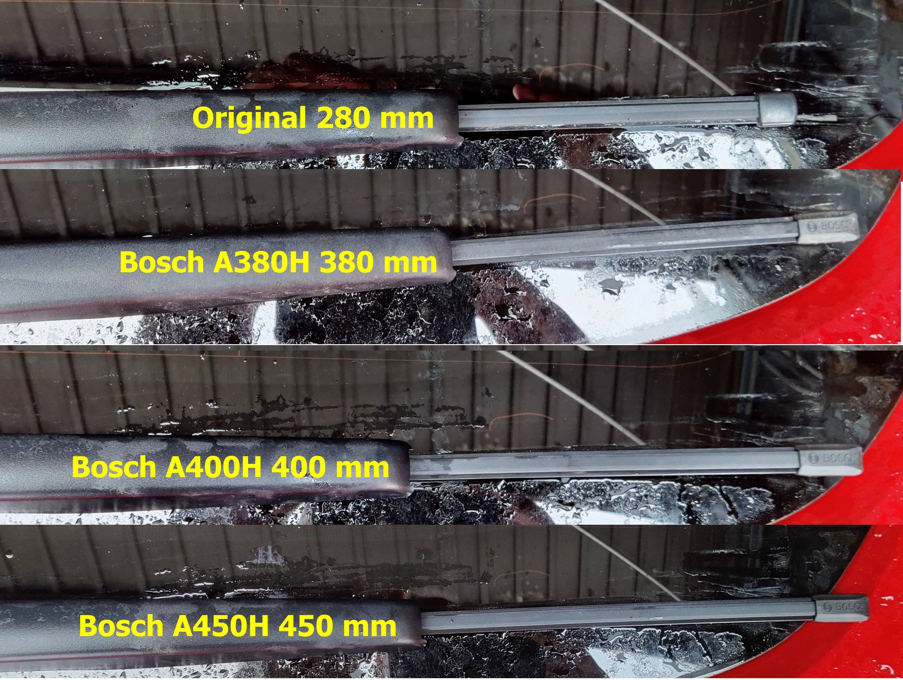 Ford Mustang Mach-E Windshield Wiper Upgrades Vergleich