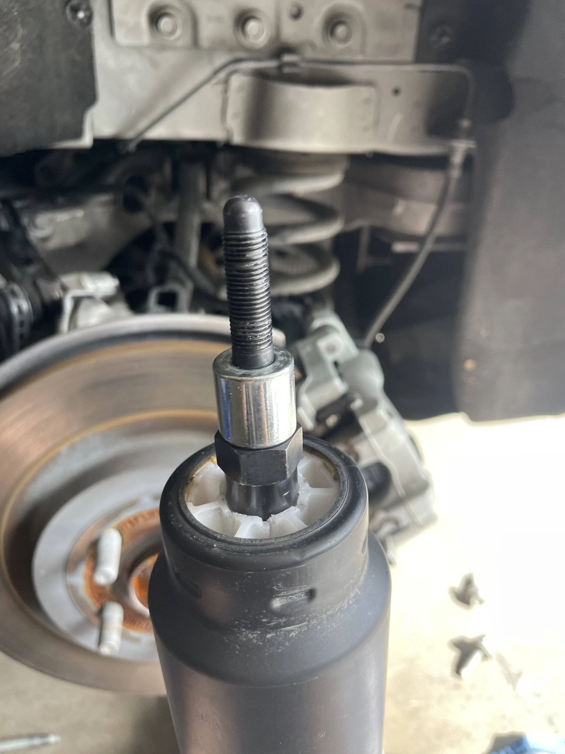 Ford Mustang Mach-E UPDATED: Replacing Rear Shocks: Reducing the rear end bounce. IMG_4161