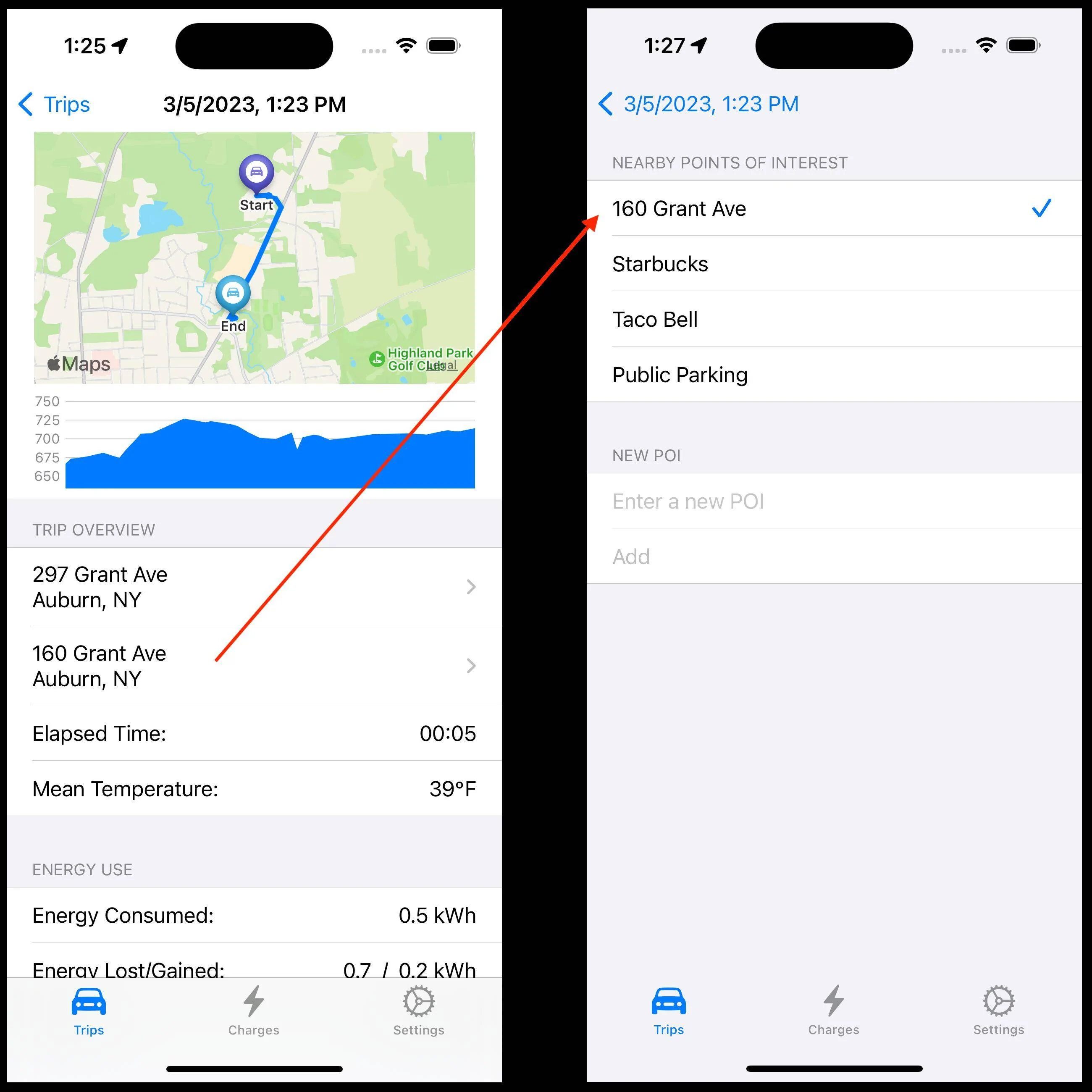 Ford Mustang Mach-E OBD Play: an iPhone app for viewing Mach-E trips and charging data 1678472920026
