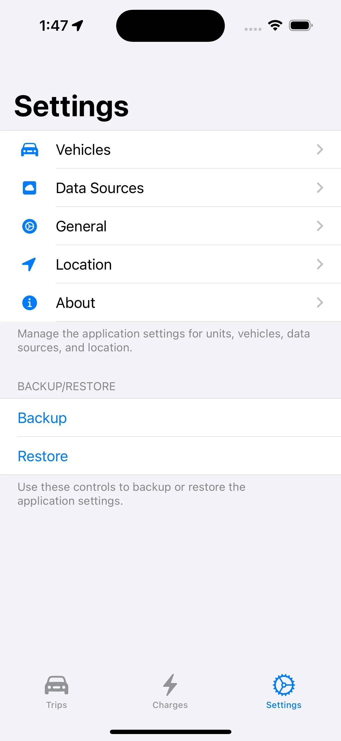 Ford Mustang Mach-E OBD Play: an iPhone app for viewing Mach-E trips and charging data 1678474067887