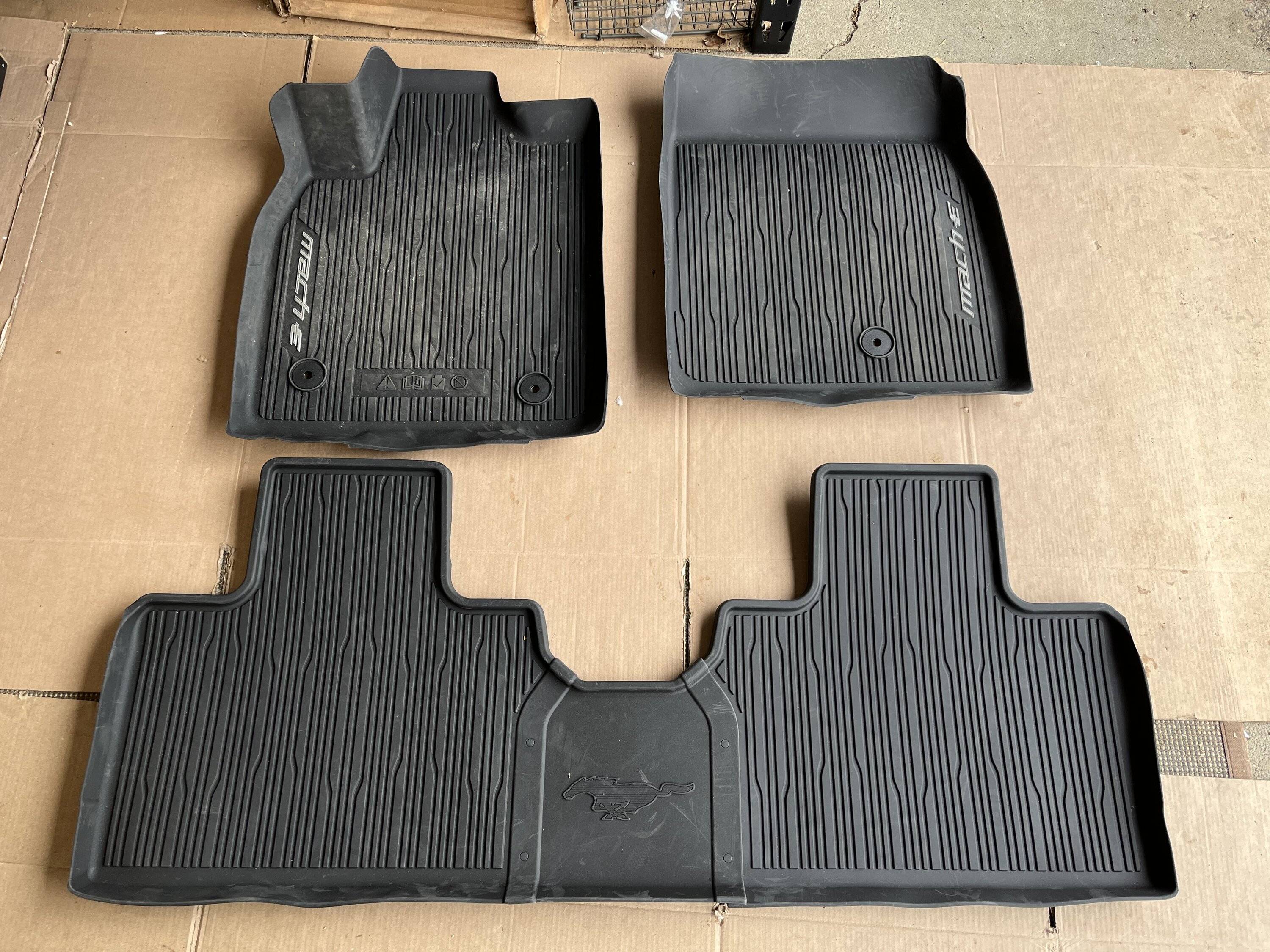 Ford Mustang Mach-E OEM protection package: all weather rubber mats and cargo mat 568DAB81-68AF-46A3-919C-D0B9938027D8
