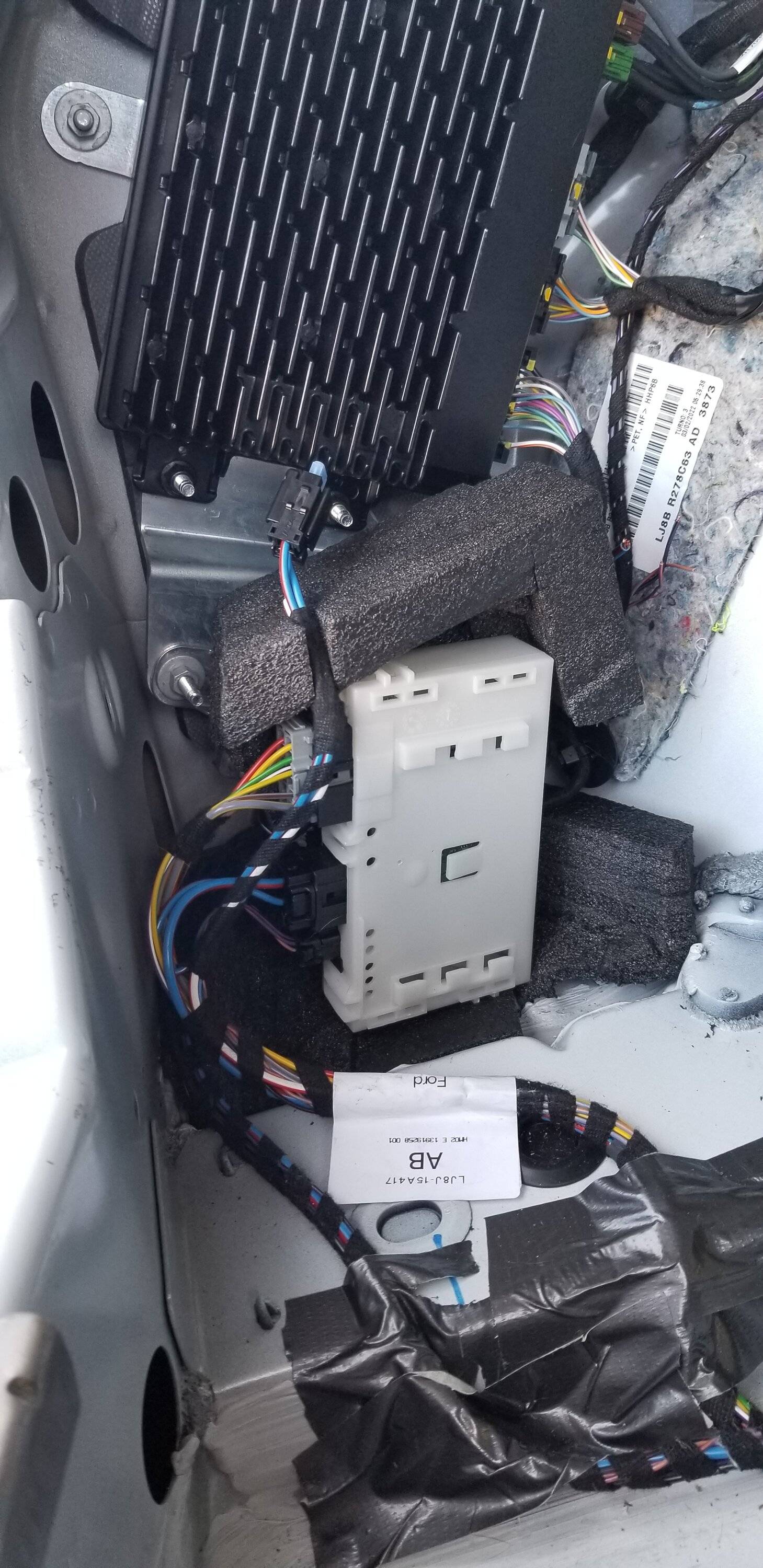 Ford Mustang Mach-E Hitch install uhaul 20230124_152614