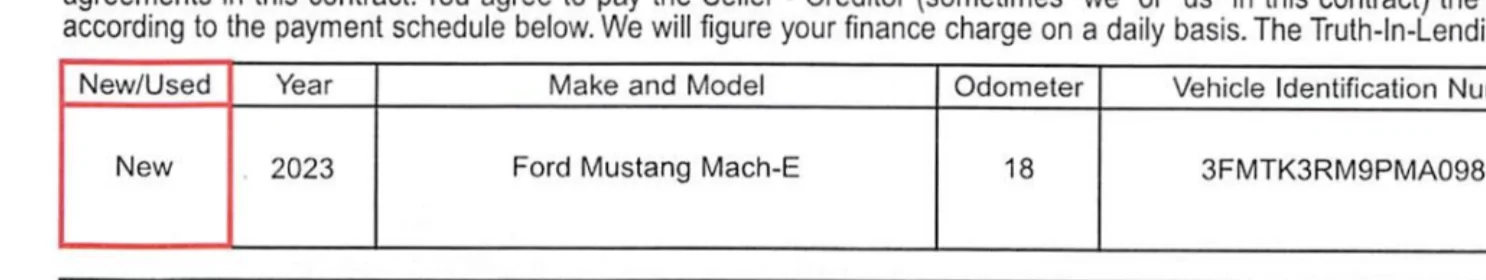 Ford Mustang Mach-E Problems With a Day Old 23' Premium 1679038628166