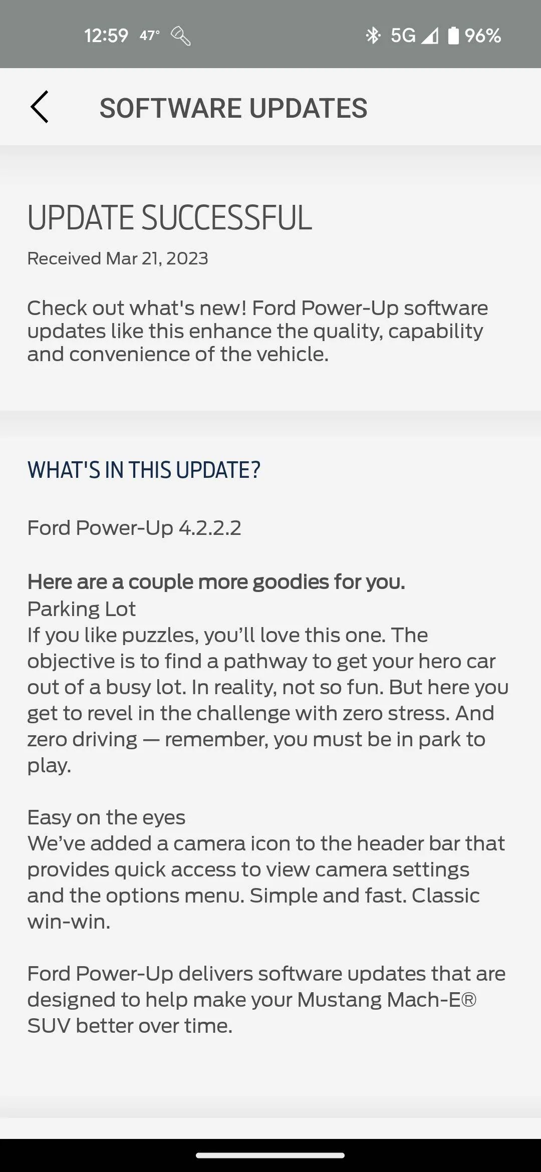 Ford Mustang Mach-E Ford Power-Up 4.2.2 Screenshot_20230321-125955