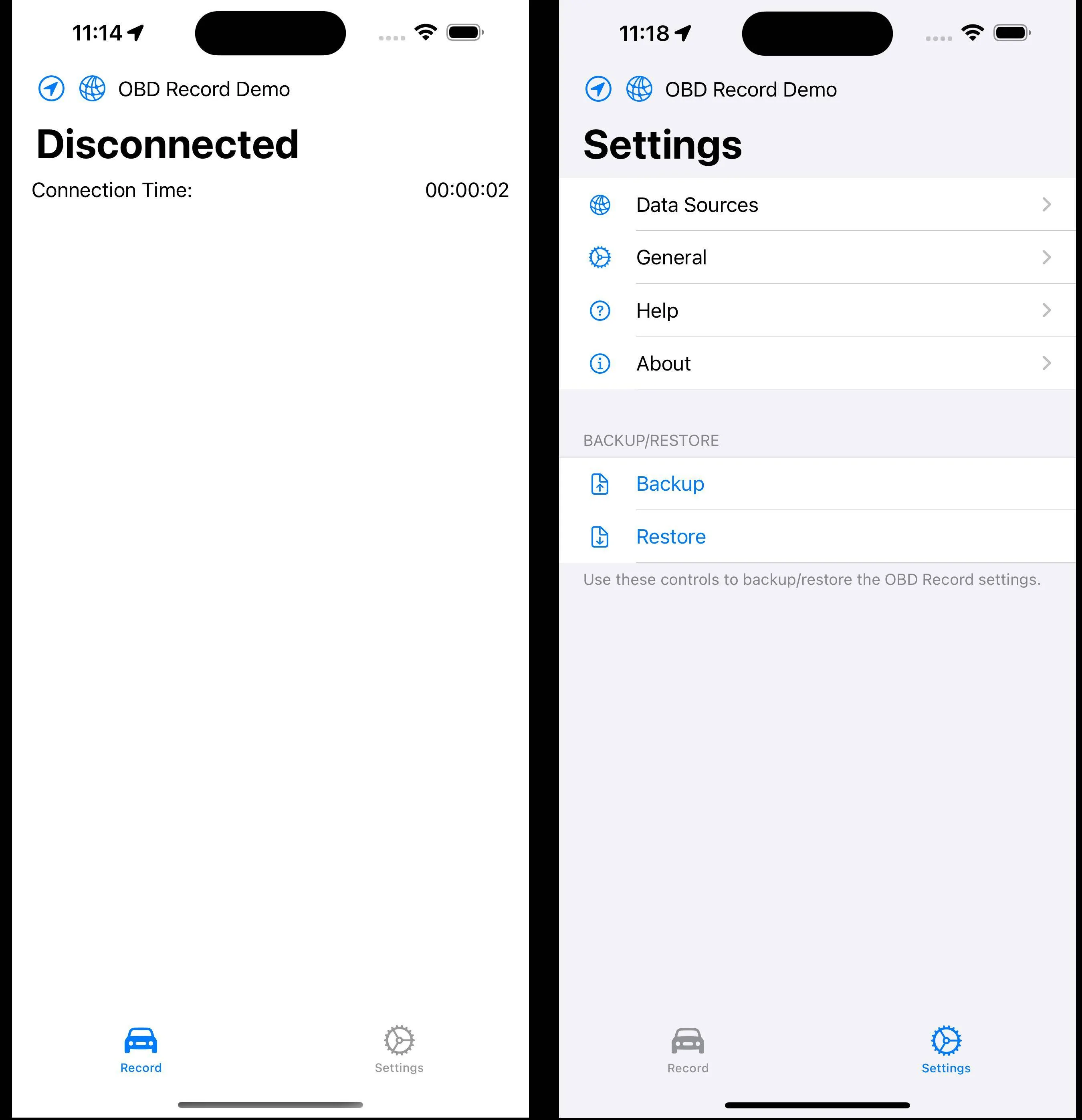 Ford Mustang Mach-E OBD Record: an iPhone app for logging Mach-E trips and charges 1679500434223