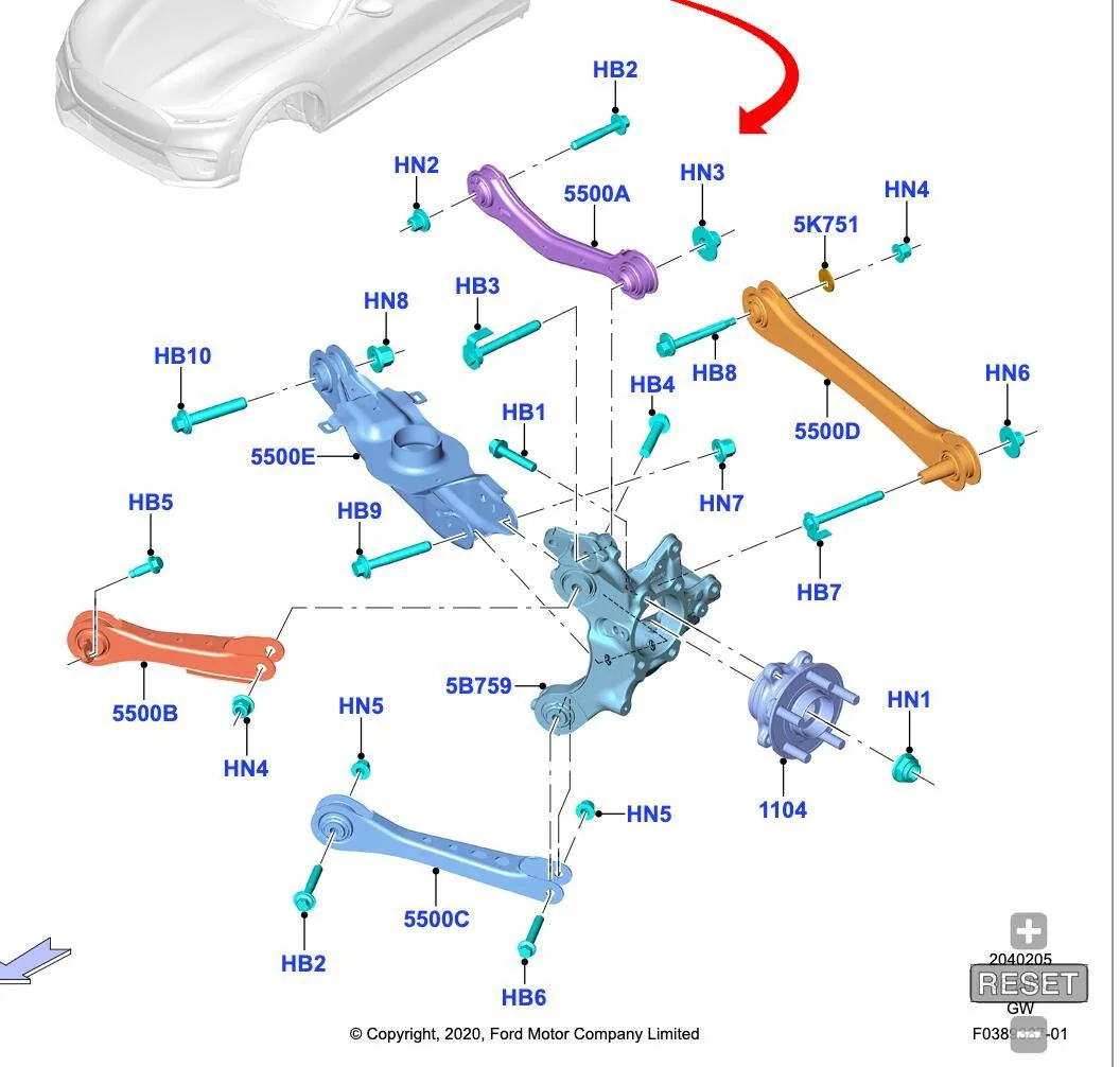 Ford Mustang Mach-E UPDATED: Replacing Rear Shocks: Reducing the rear end bounce. Screenshot 2023-03-23 at 4.05.45 PM