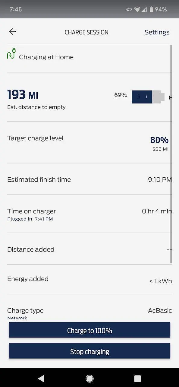 Ford Mustang Mach-E 📲 FordPass App 4.25.0 released w/ Charge Rate Indicator! 1679619111073