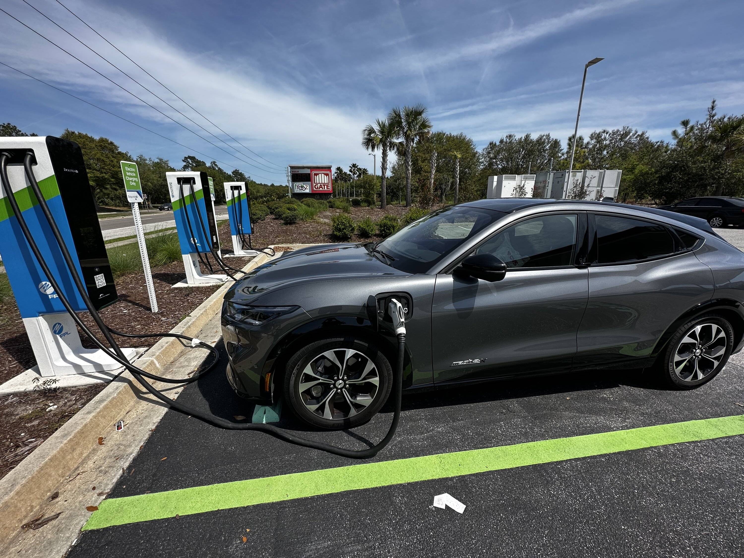 Ford Mustang Mach-E Circle K charging station experience by Out of Spec Kyle A5223D59-82F8-4CC8-888B-614E5EA88190