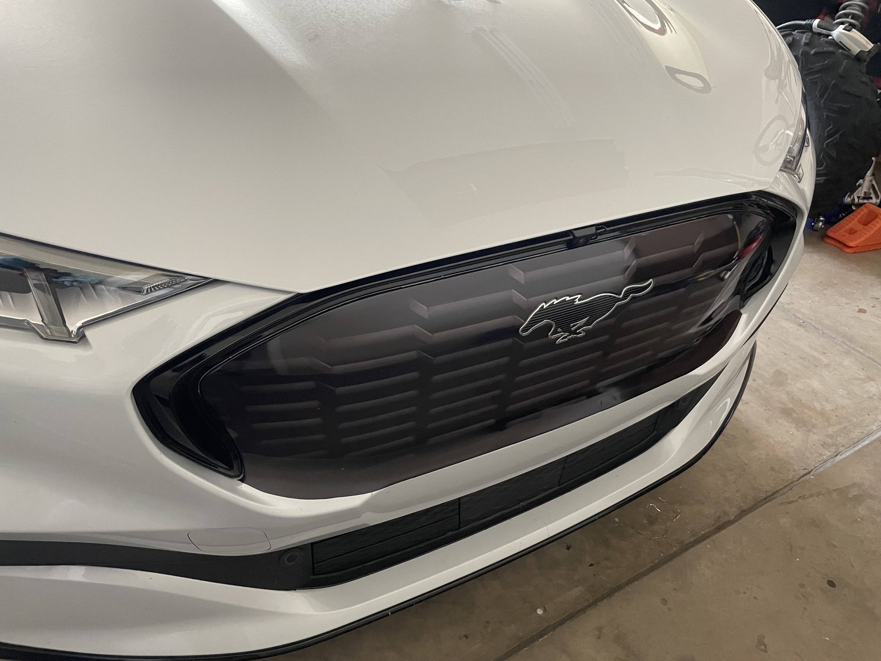 Ford Mustang Mach-E Grille Vinyl Wrapped - Before & After IMG_4299.JPG