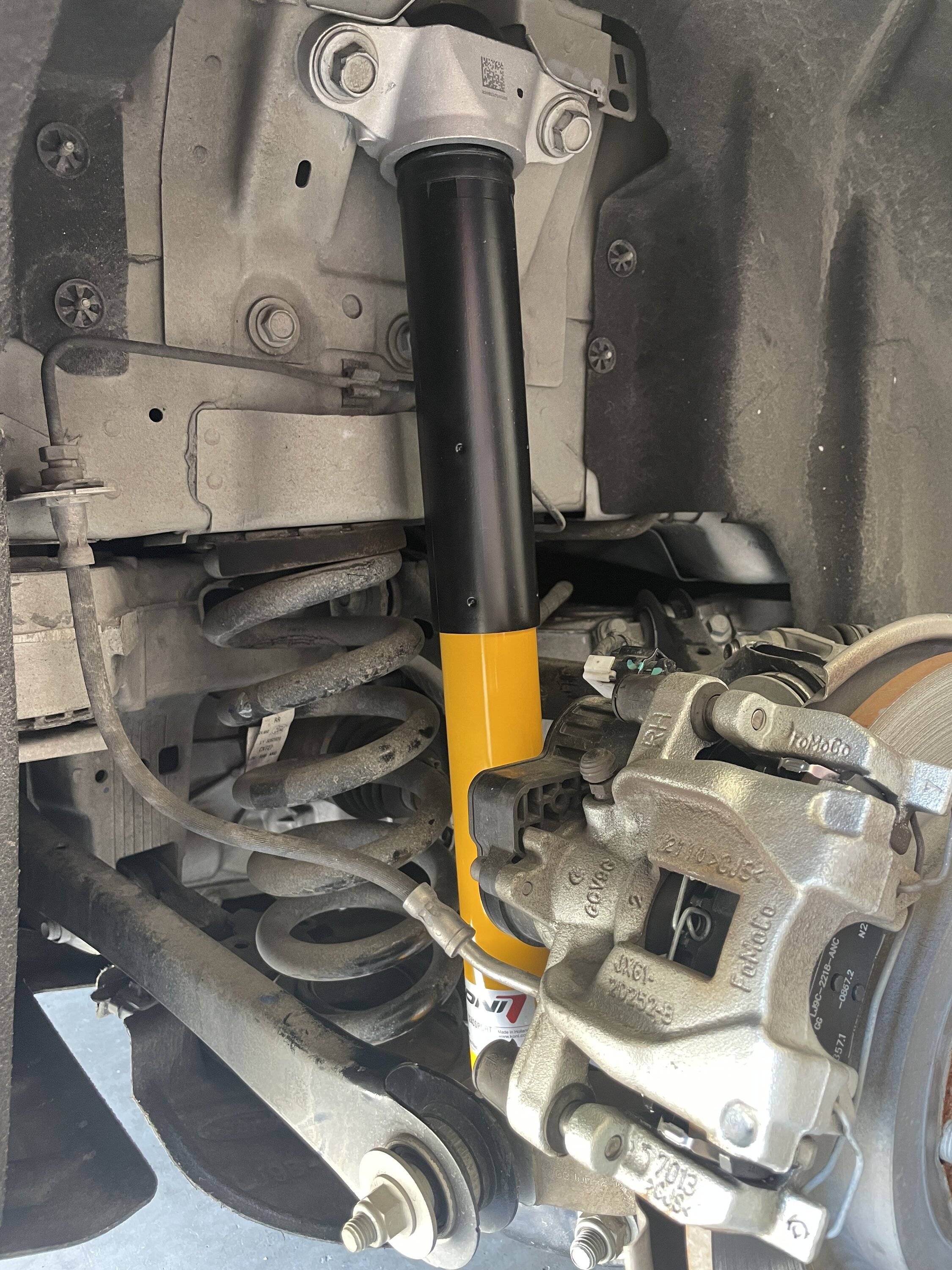 Ford Mustang Mach-E UPDATED: Replacing Rear Shocks: Reducing the rear end bounce. IMG_4305