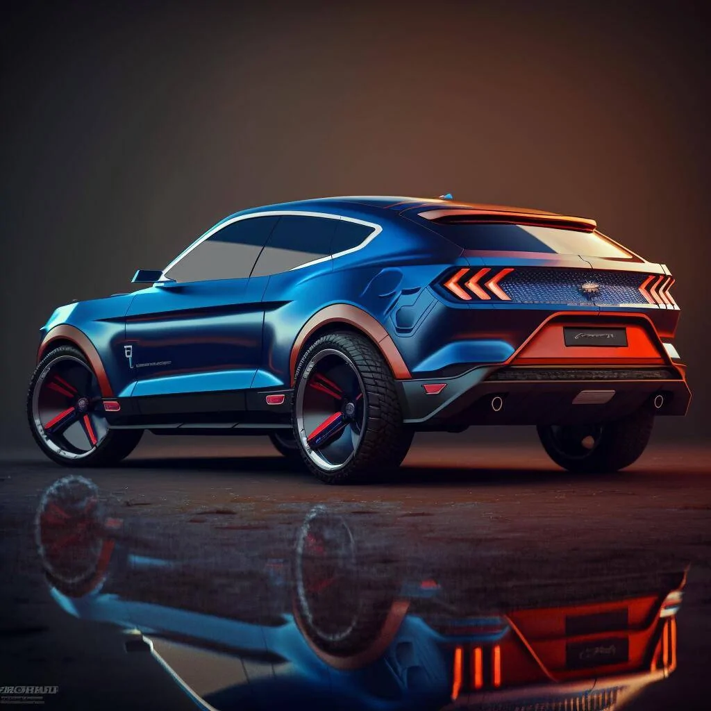 Ford Mustang Mach-E What does AI think the next Mach-e will look like? qwH4cyk