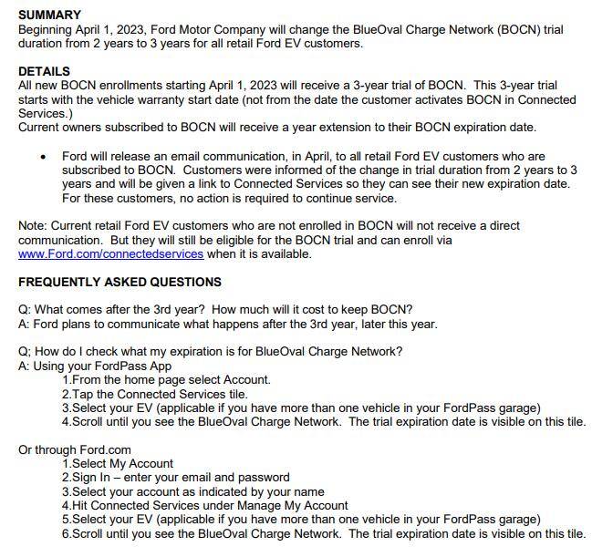 Ford Mustang Mach-E BOCN Subscription Expiration 1680527408034