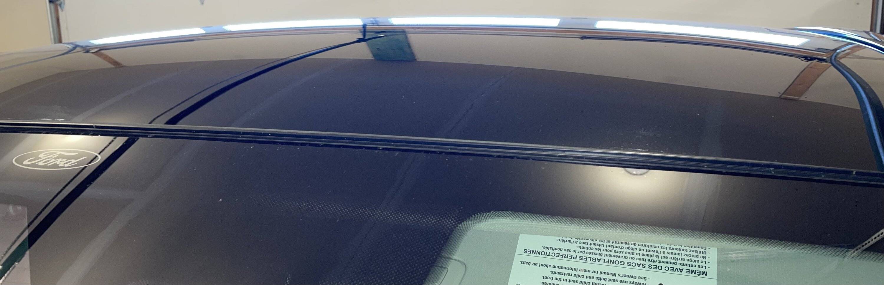 Ford Mustang Mach-E [4th Update...Kinda] Wind noise from panoramic roof Roofline