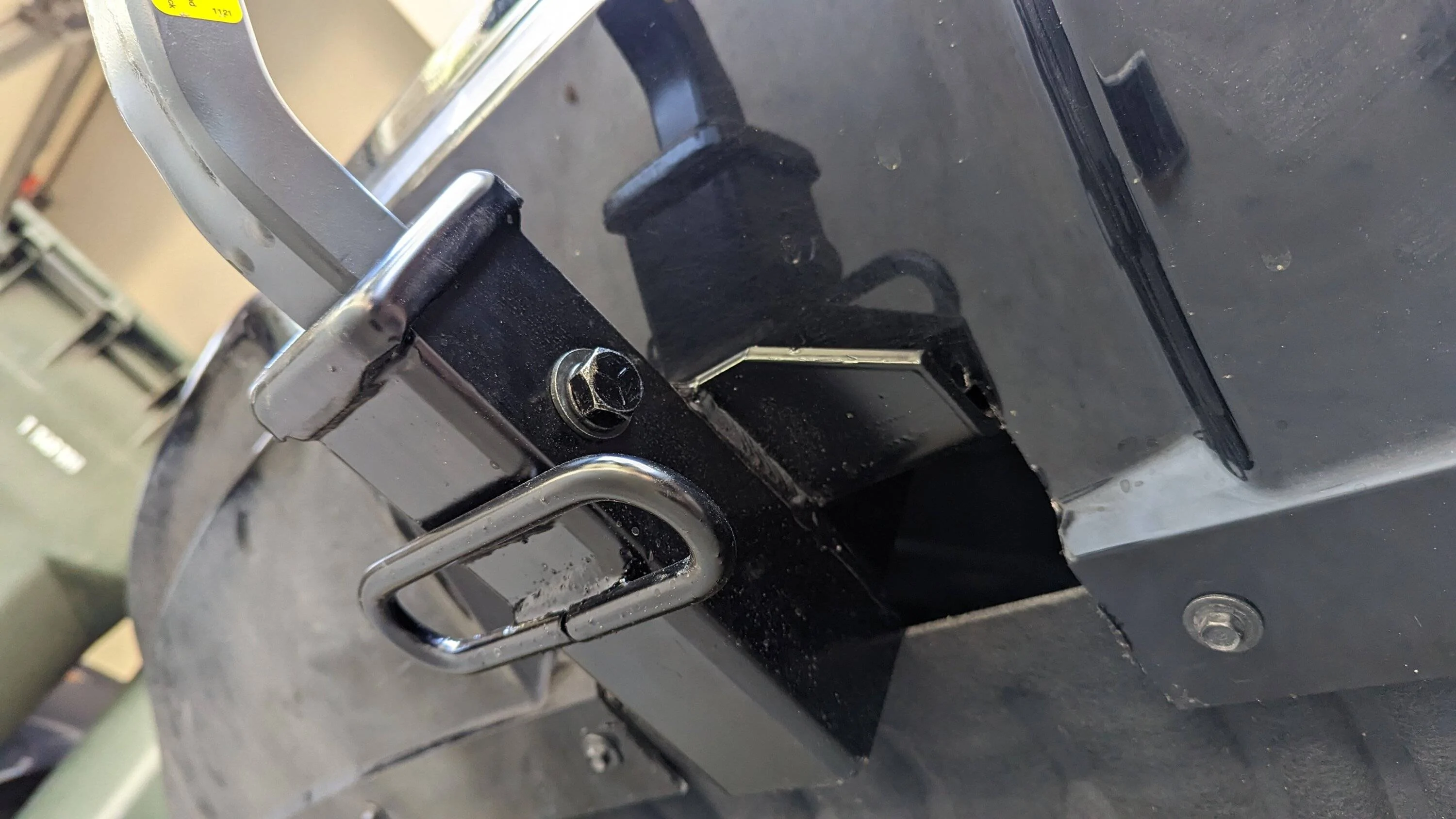 Ford Mustang Mach-E Hitch install uhaul PXL_20230410_164256383