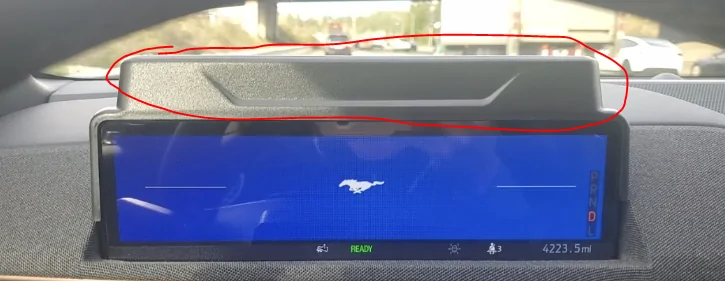 Ford Mustang Mach-E Dash screen off & on cycling while driving 1681175737026