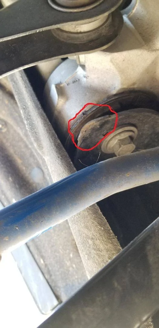 Ford Mustang Mach-E Steeda Mach-E Adjustable Rear Sway Bar Steeda rear sway bar - impact on car body bolt protection li