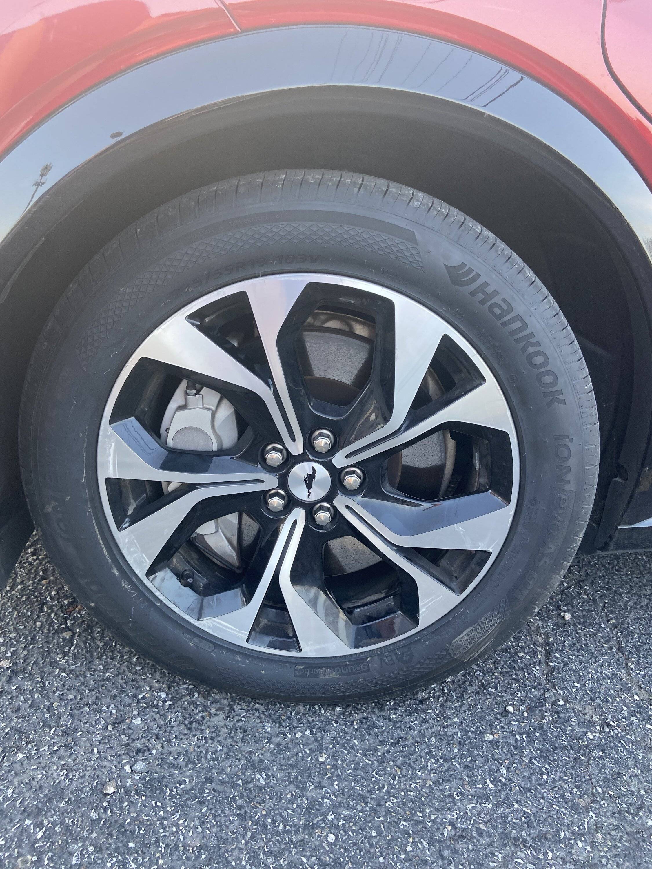 Ford Mustang Mach-E Hankook ION Evo AS SUV tires now available IMG_3641