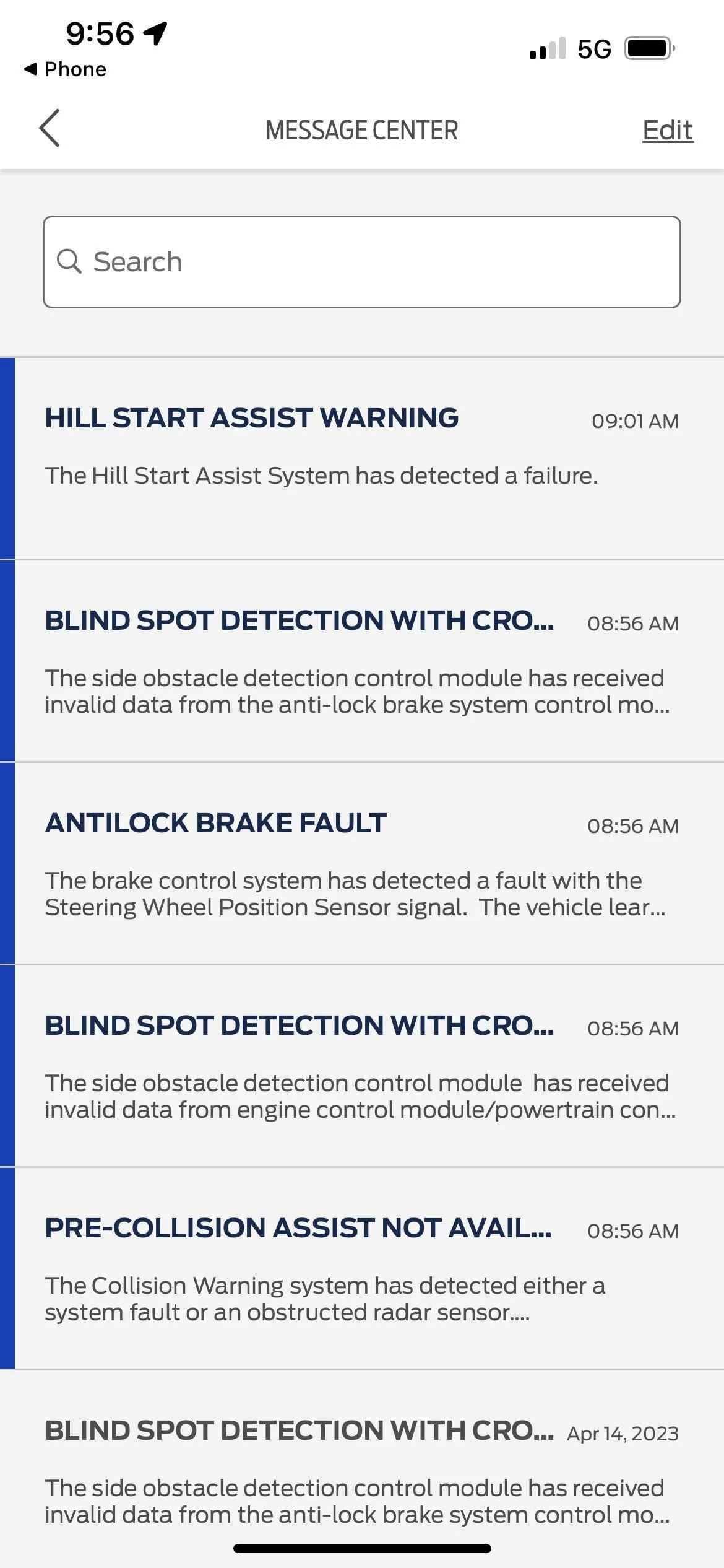 Ford Mustang Mach-E Multiple Driver Assistance & ABS Faults IMG_4021