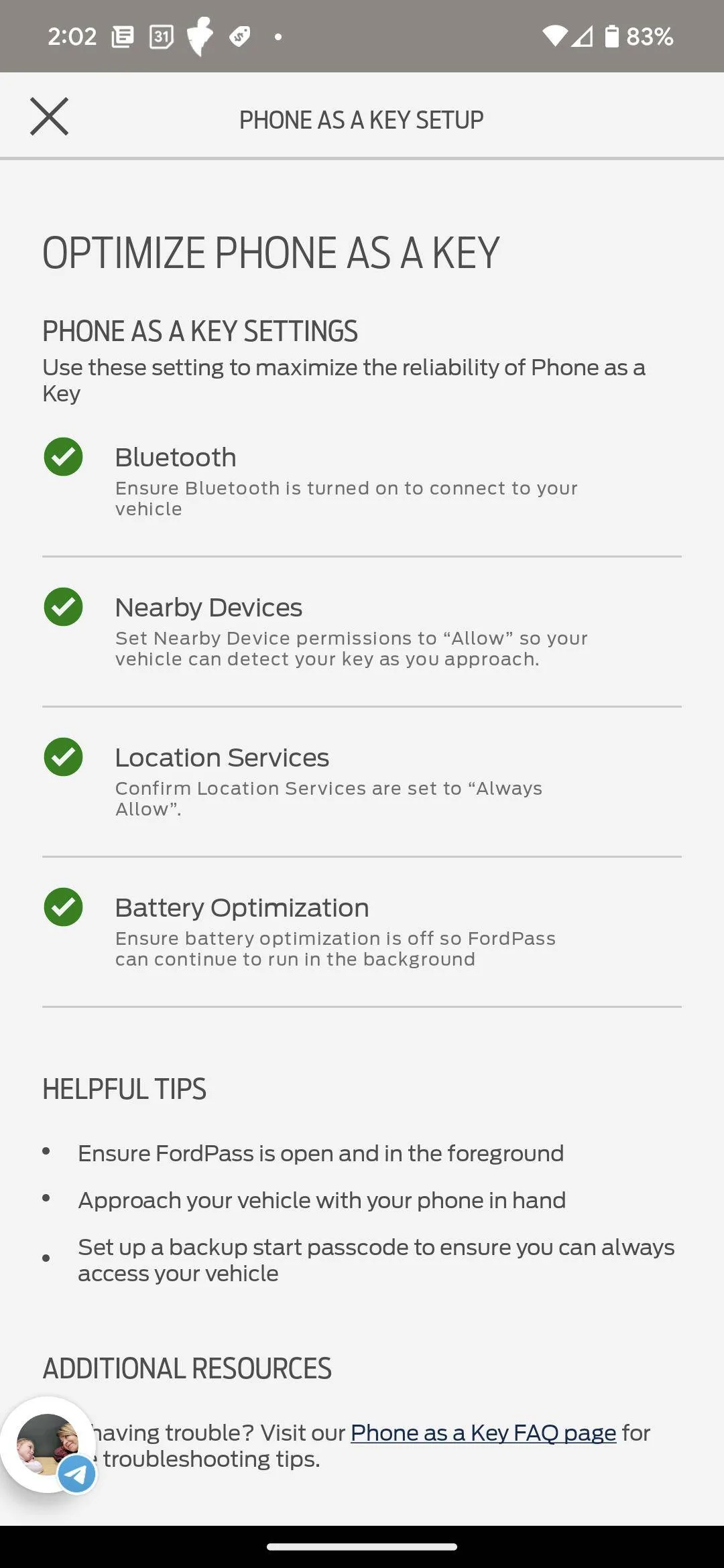 Ford Mustang Mach-E Android, phone as key stopped working Screenshot_20230416-140248