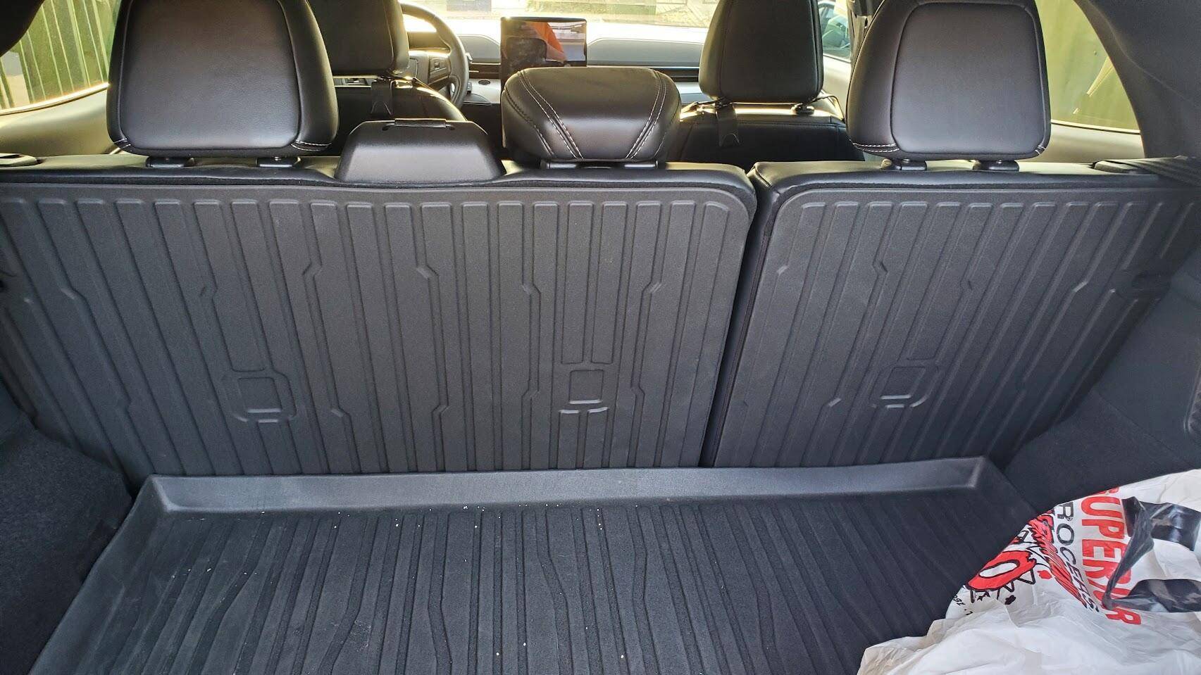 Ford Mustang Mach-E Review of Full Cargo Protection - AOSK Cargo Mat System 1681779653445