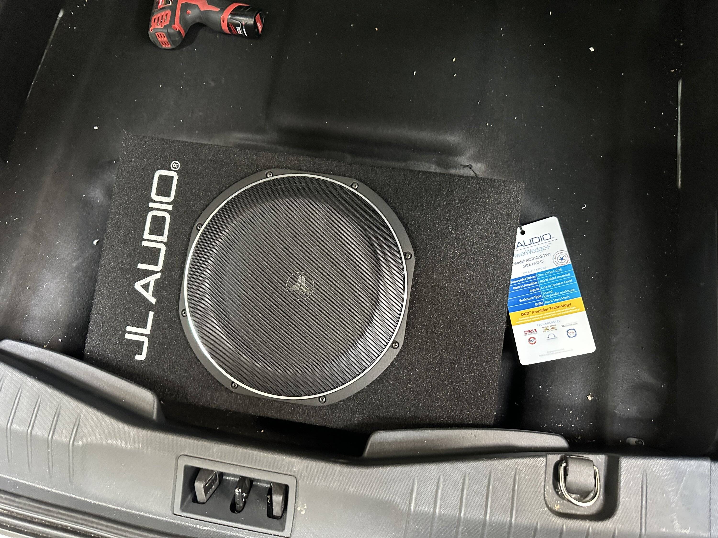 Ford Mustang Mach-E Adding a real subwoofer w/amp to your Mach-E IMG_5779.JPG