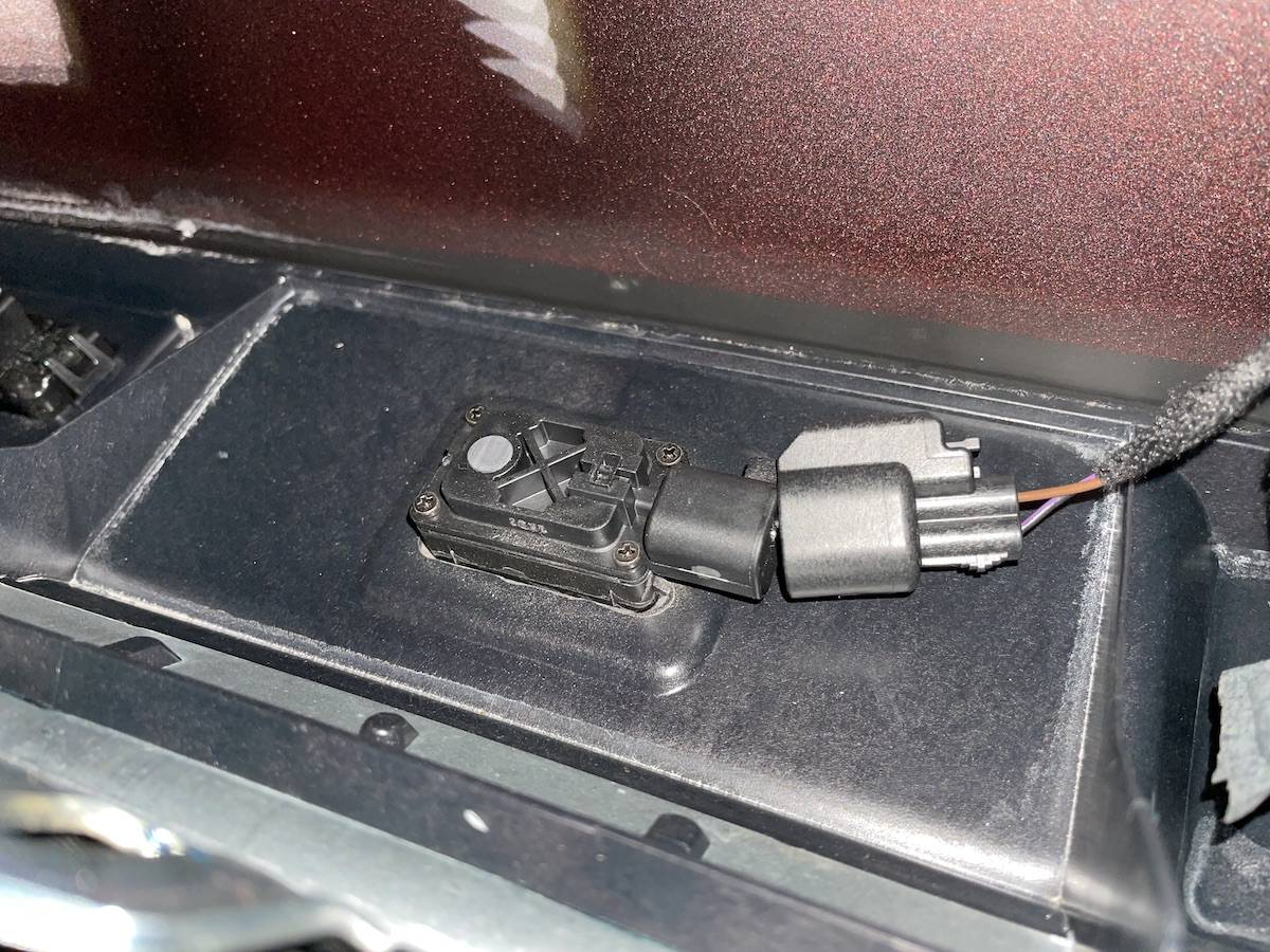 Ford Mustang Mach-E Trunk opened on its own and hit the garage door... Come on Ford!!! IMG_1773