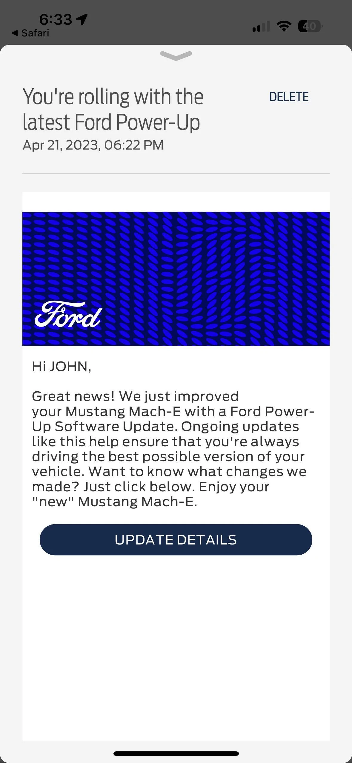 Ford Mustang Mach-E Ford Power-Up 4.2.5 released with HVAC update IMG_4705