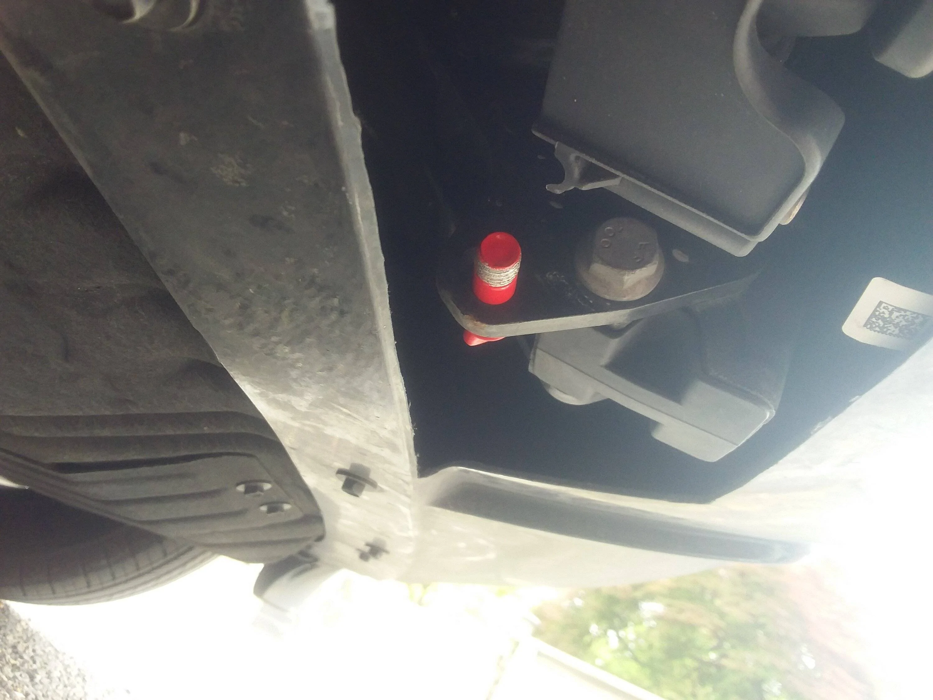 Ford Mustang Mach-E Project Tow Hook .....  or mitigating a $28,000 worry 20230427_170652