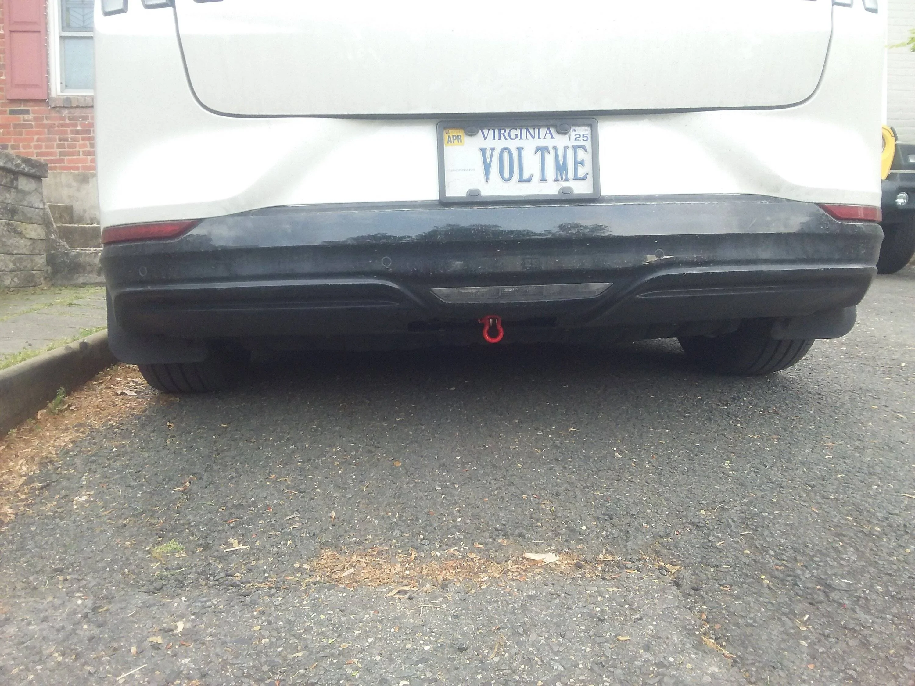 Ford Mustang Mach-E Project Tow Hook .....  or mitigating a $28,000 worry 20230427_172329