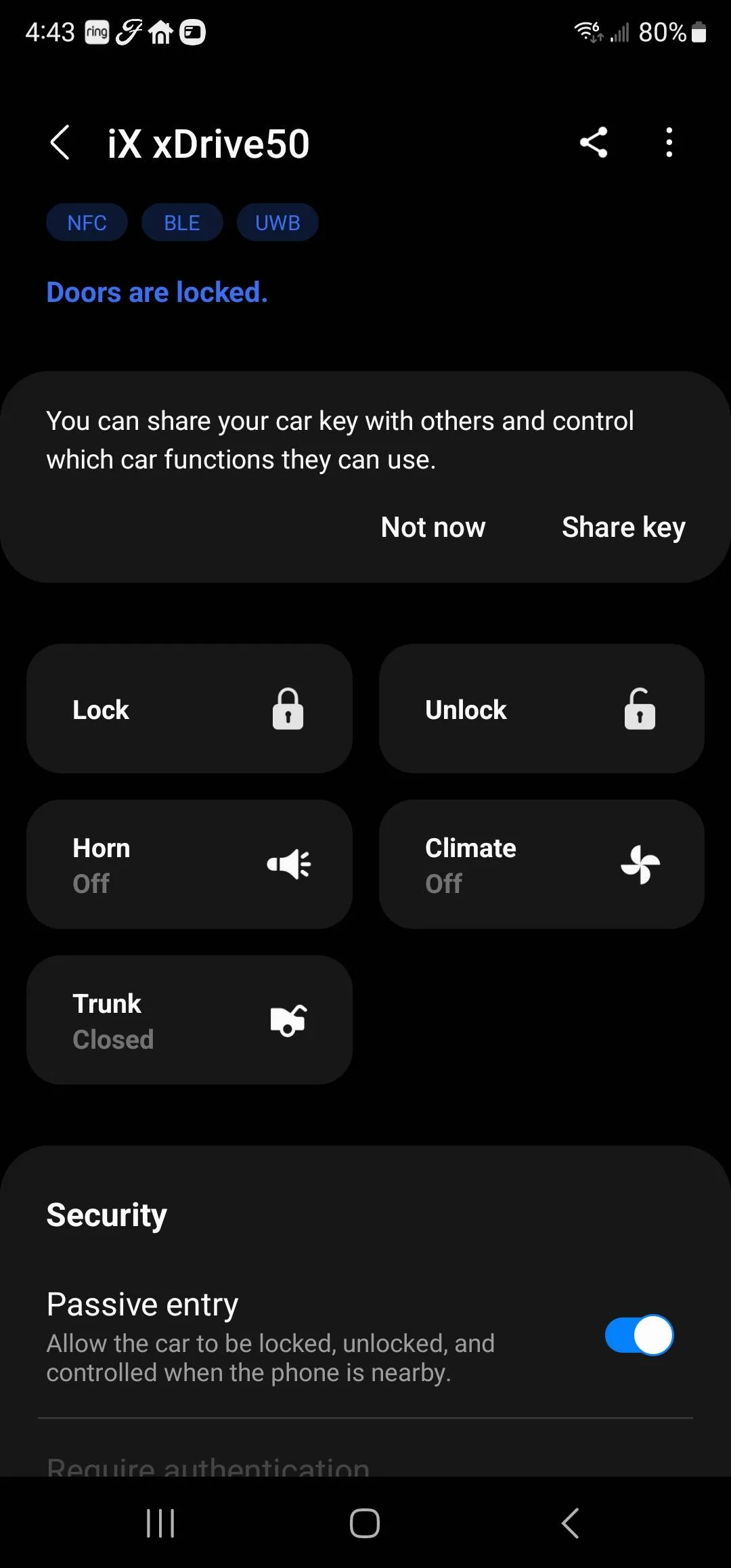 Ford Mustang Mach-E Key Not Detected  / Phone as Key Comparison to iX Screenshot_20230430_164312_Samsung Wallet Digital Key